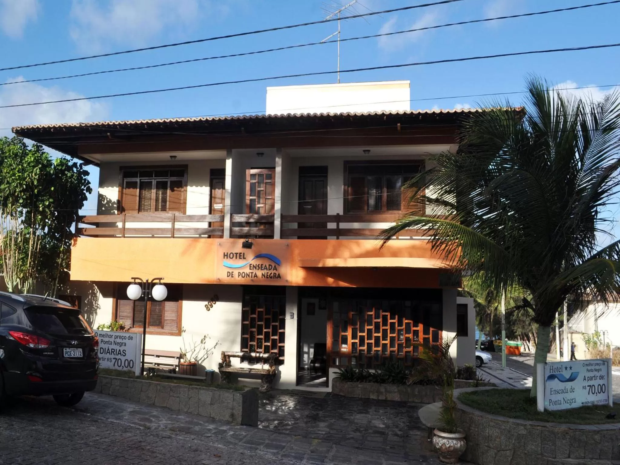 Facade/entrance in Hotel Enseada de Ponta Negra
