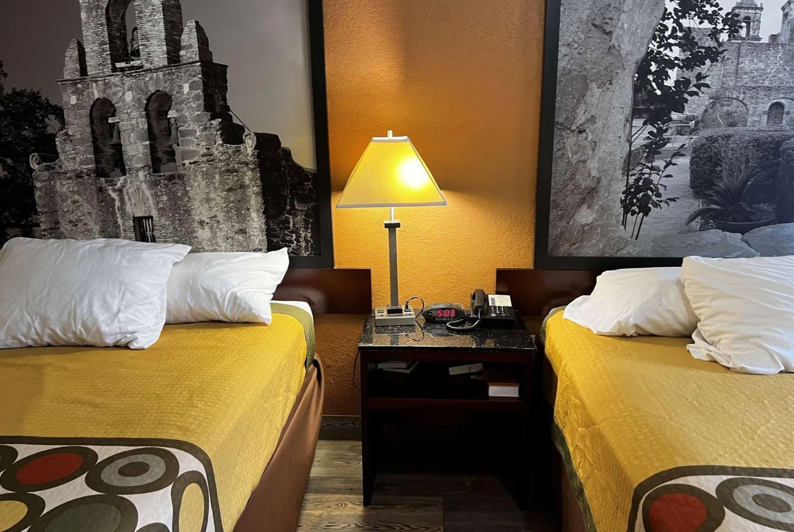 Photo of the whole room, Bed in Super 8 by Wyndham Houston West Katy