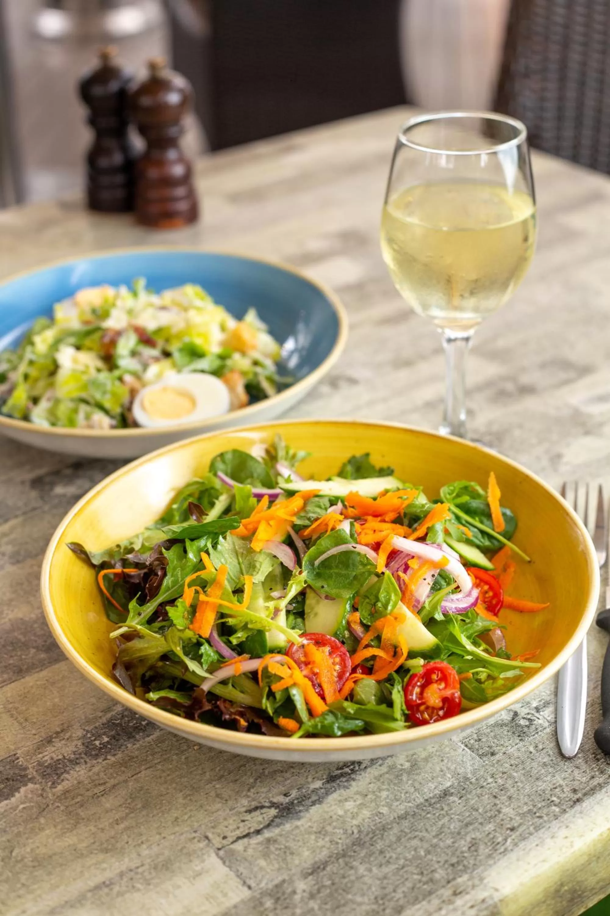 Food close-up in Tates Hotel Windsor