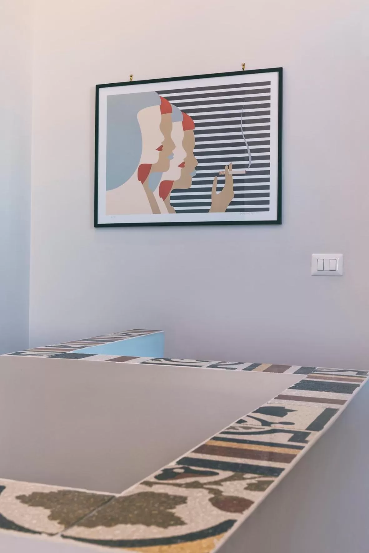 Decorative detail, Bed in Up25