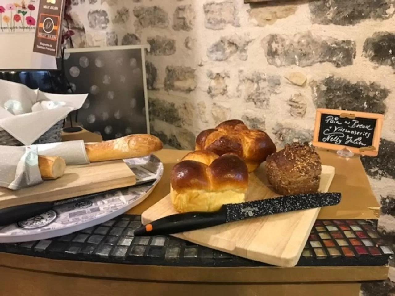 Buffet breakfast in Le Pavillon Hotel