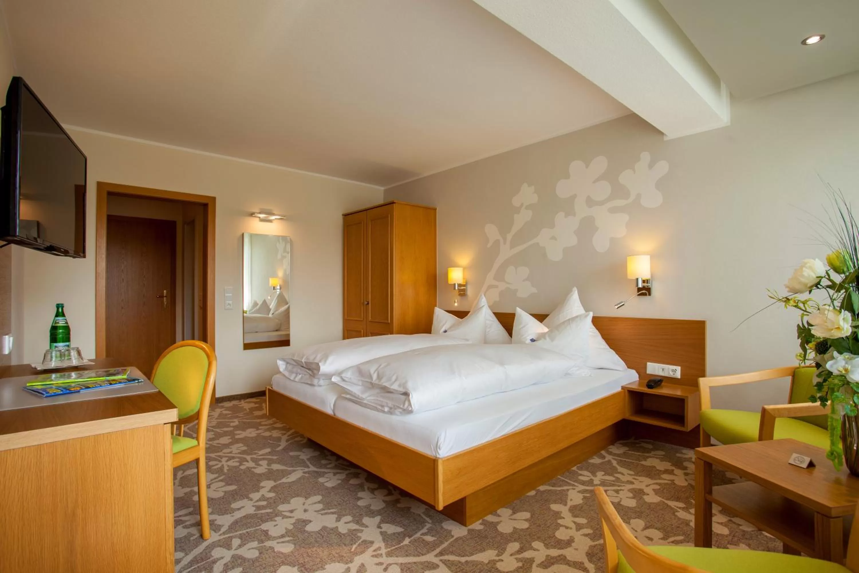 Photo of the whole room, Bed in Hotel Haus Andrea