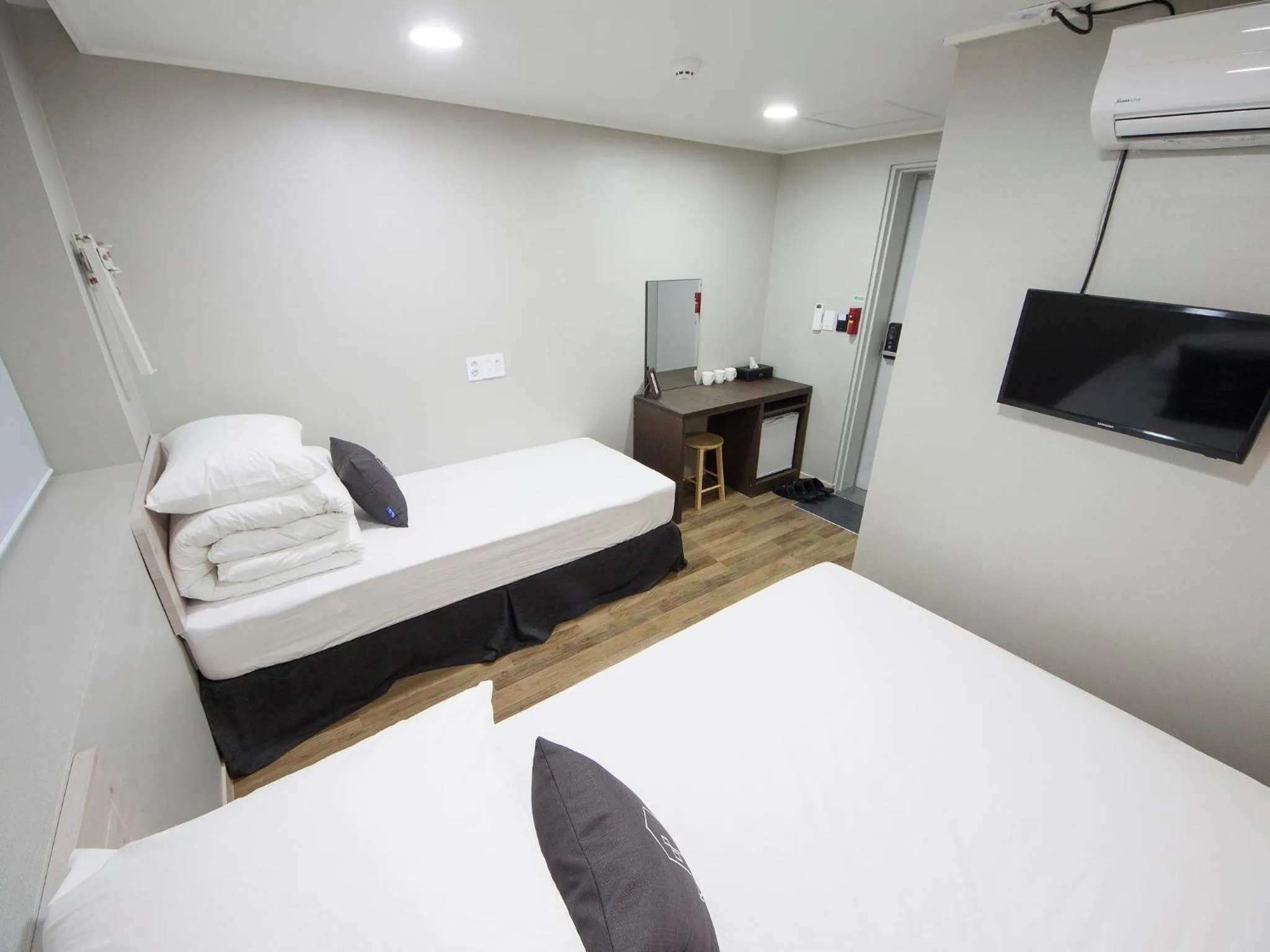 Bed in K-Grand Hostel Gangnam1