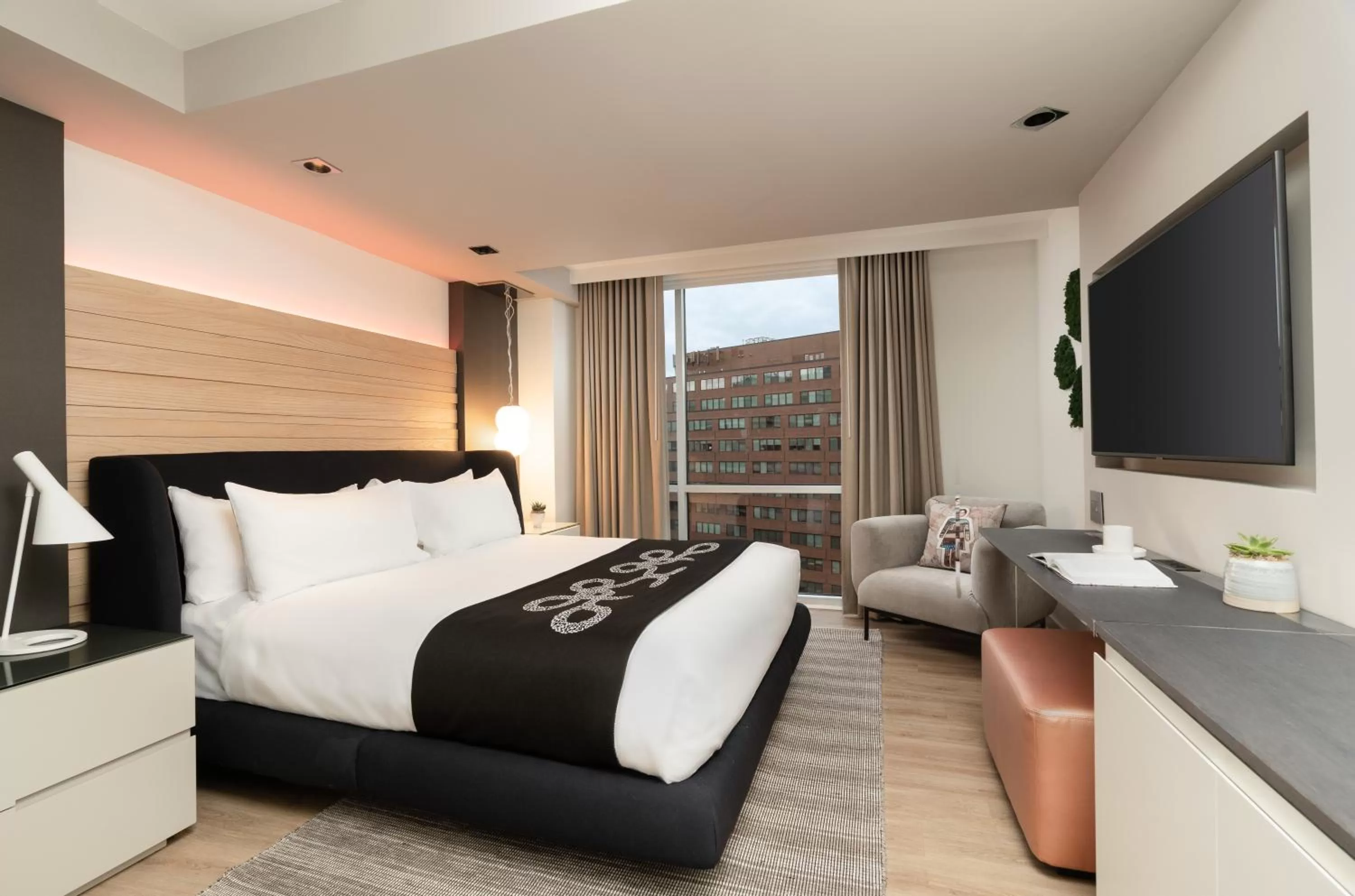 Photo of the whole room, Bed in Hotel Zena Washington DC