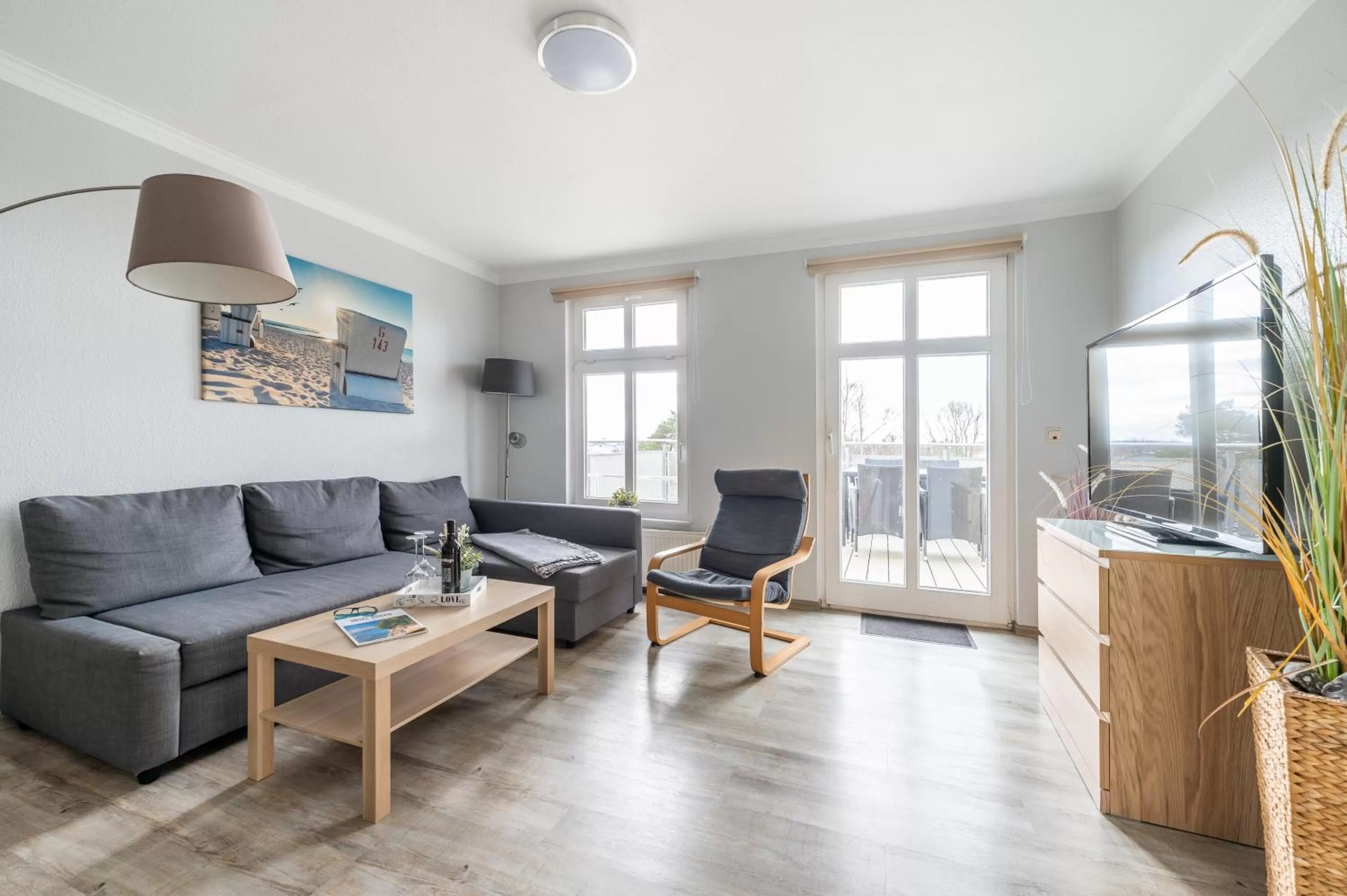 Seating Area in Haus Ferienglück Sauna im Haus