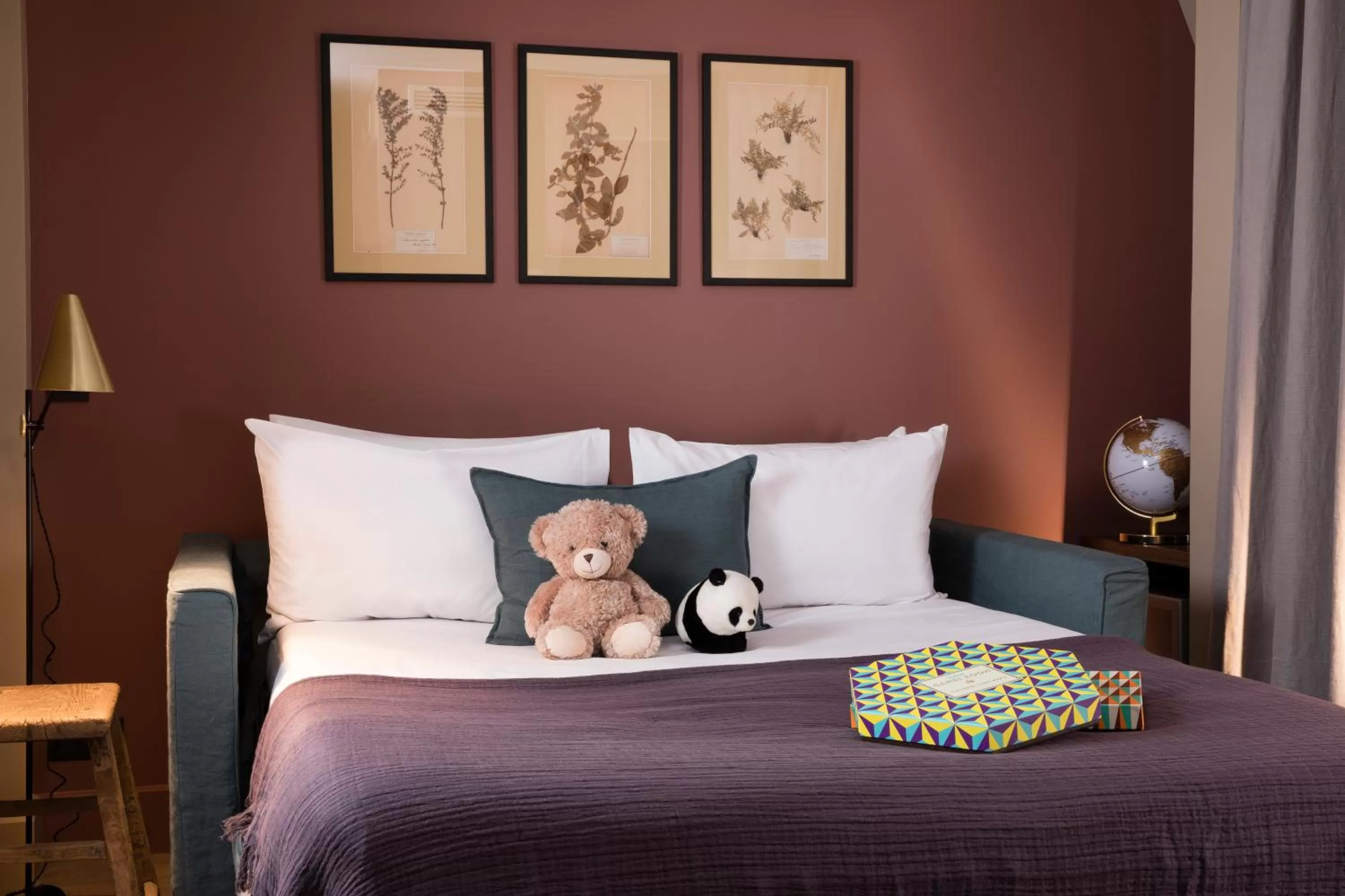 Bed in Hôtel Maxim Quartier Latin