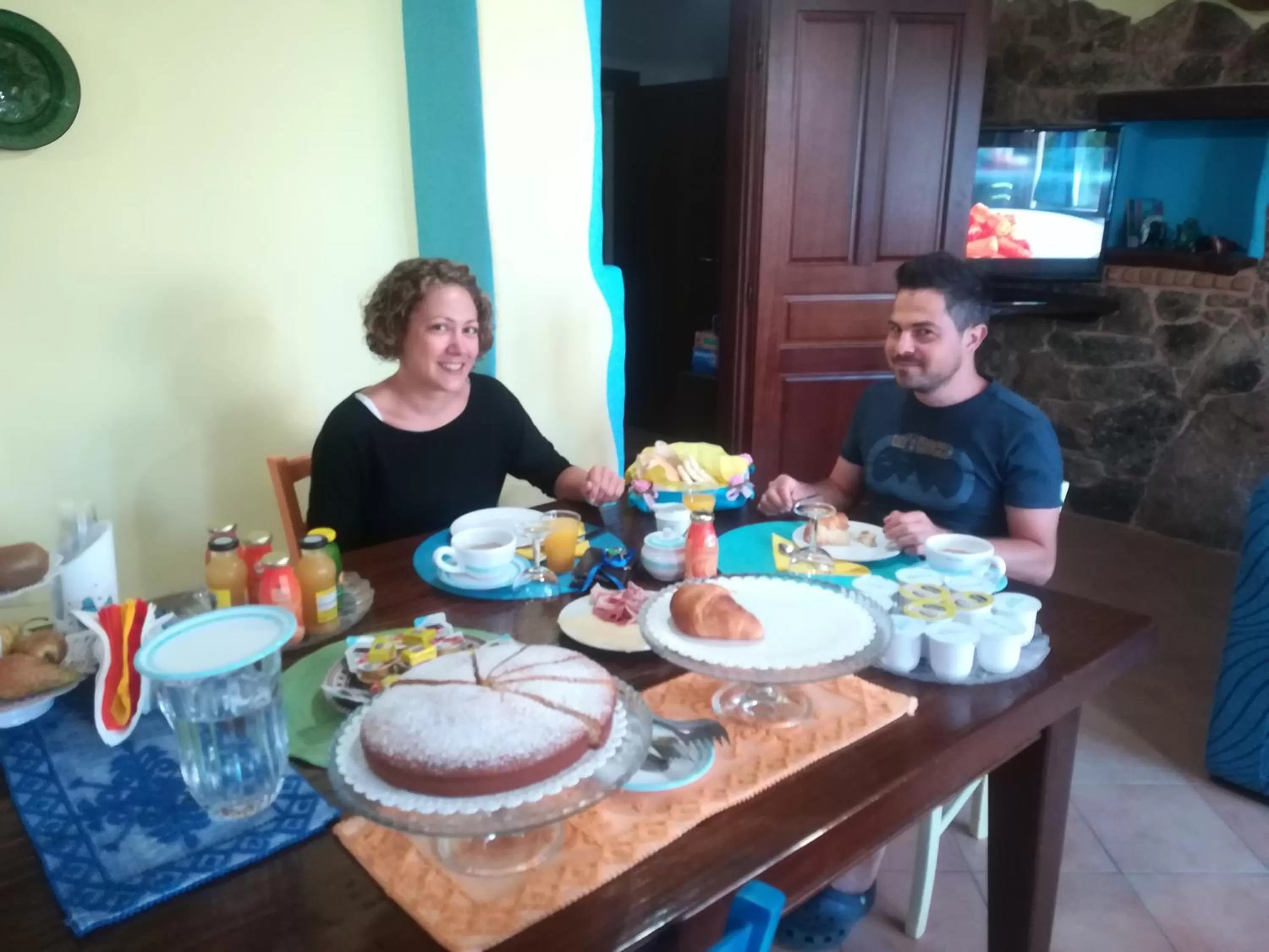 group of guests in B&B La Dolce Sosta