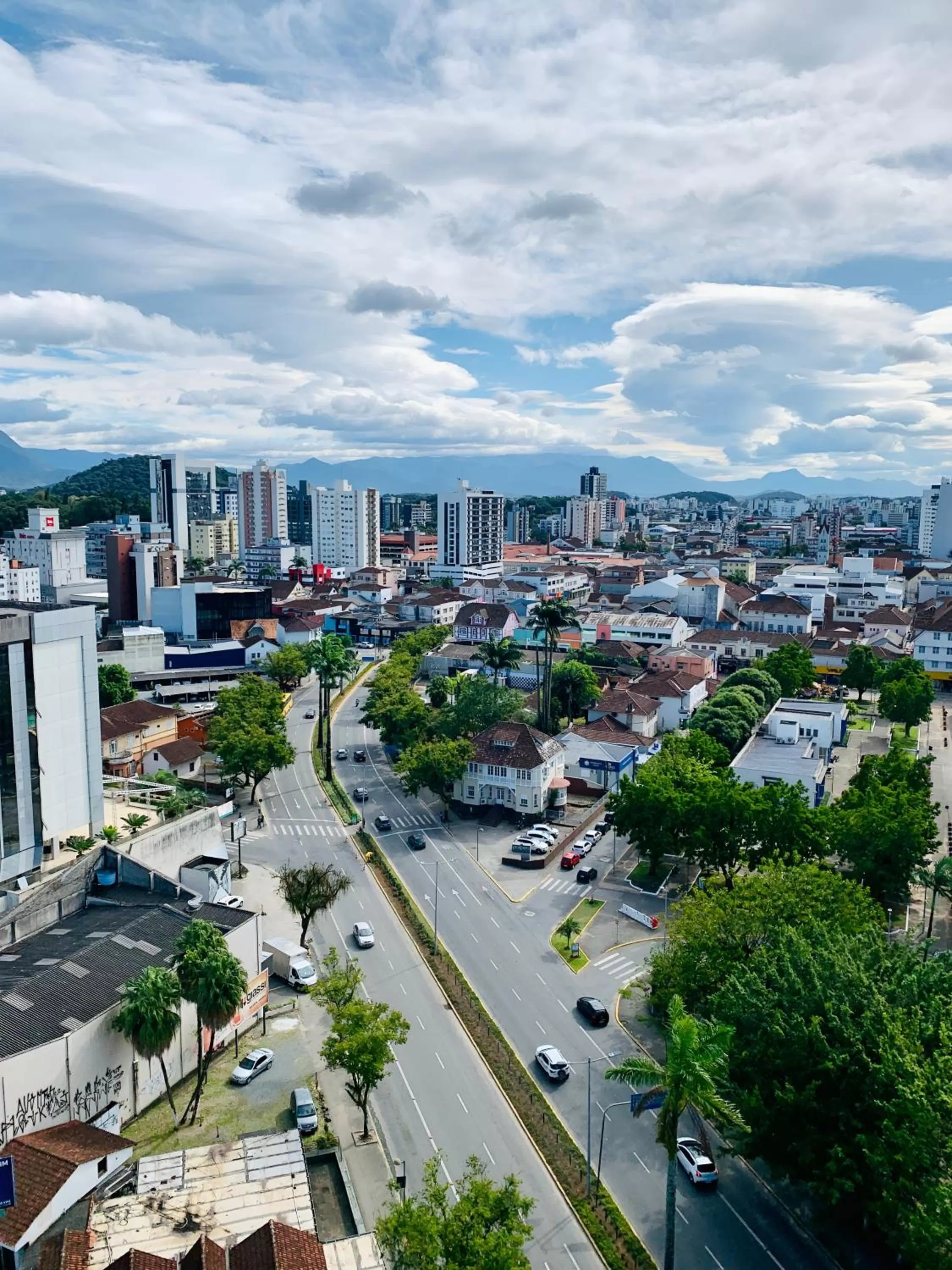 City view in Blue Tree Towers Joinville