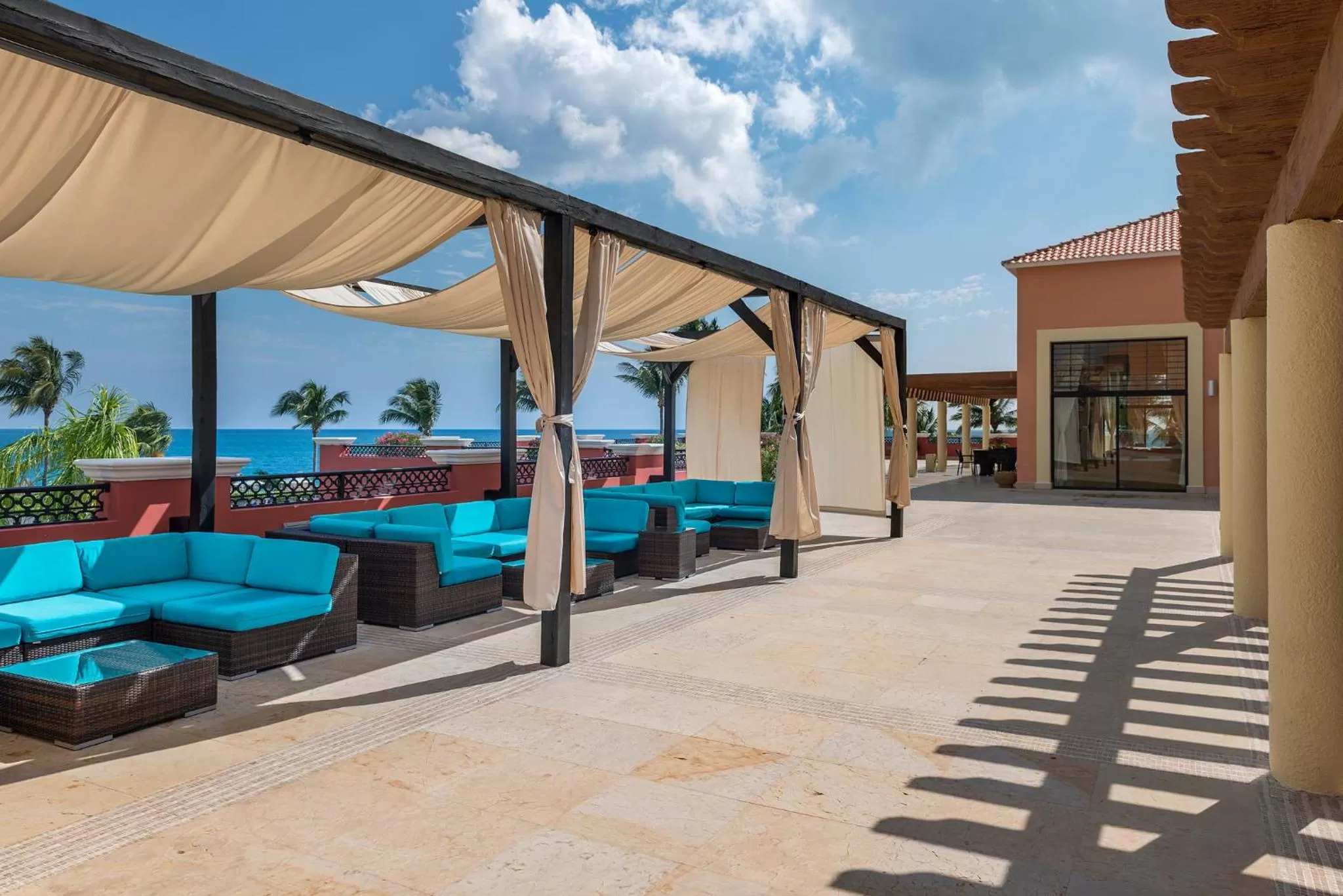 Balcony/Terrace in Ocean Coral & Turquesa All Inclusive