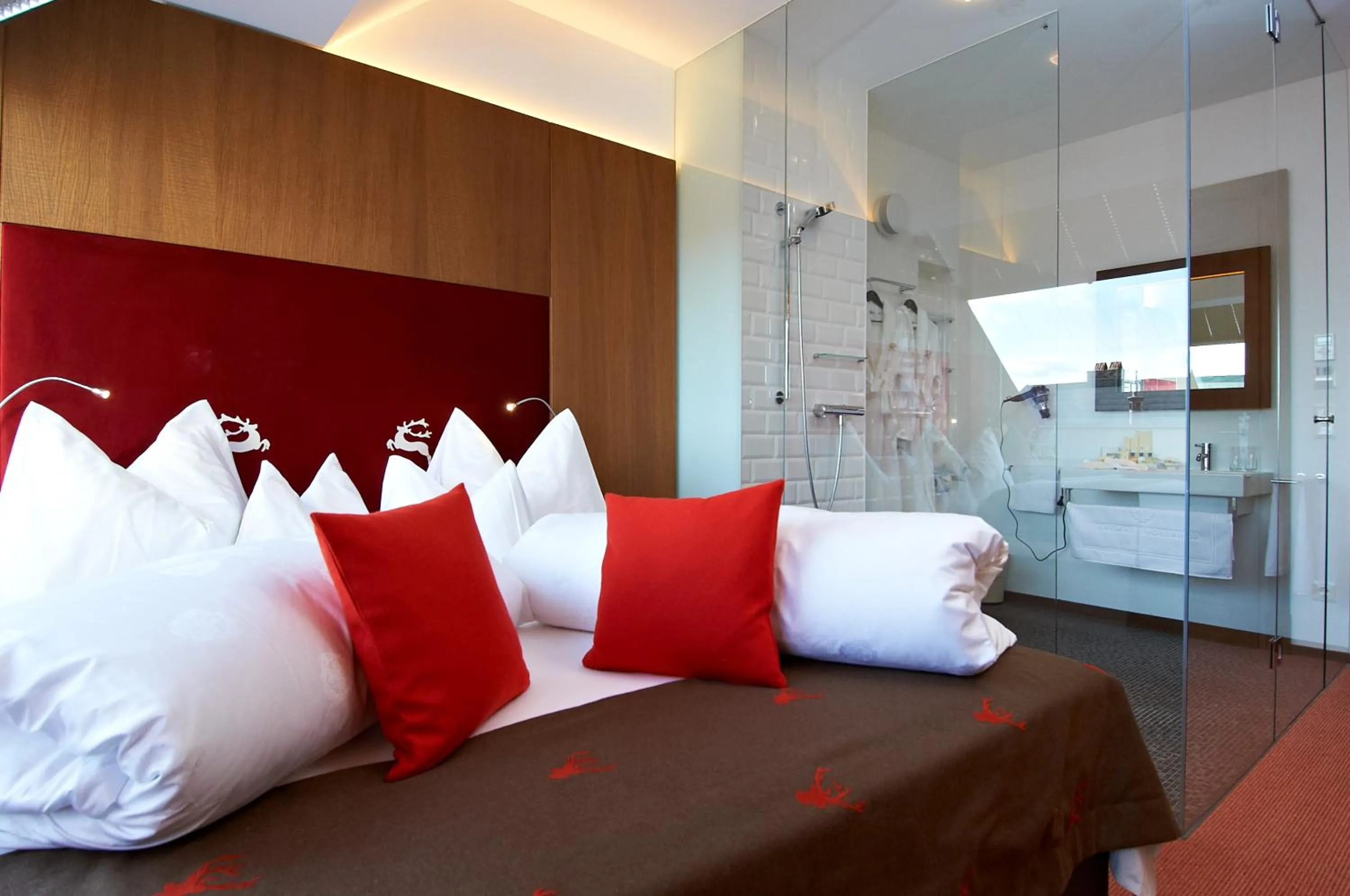 Bedroom, Bed in Hotel Landhaus Moserhof