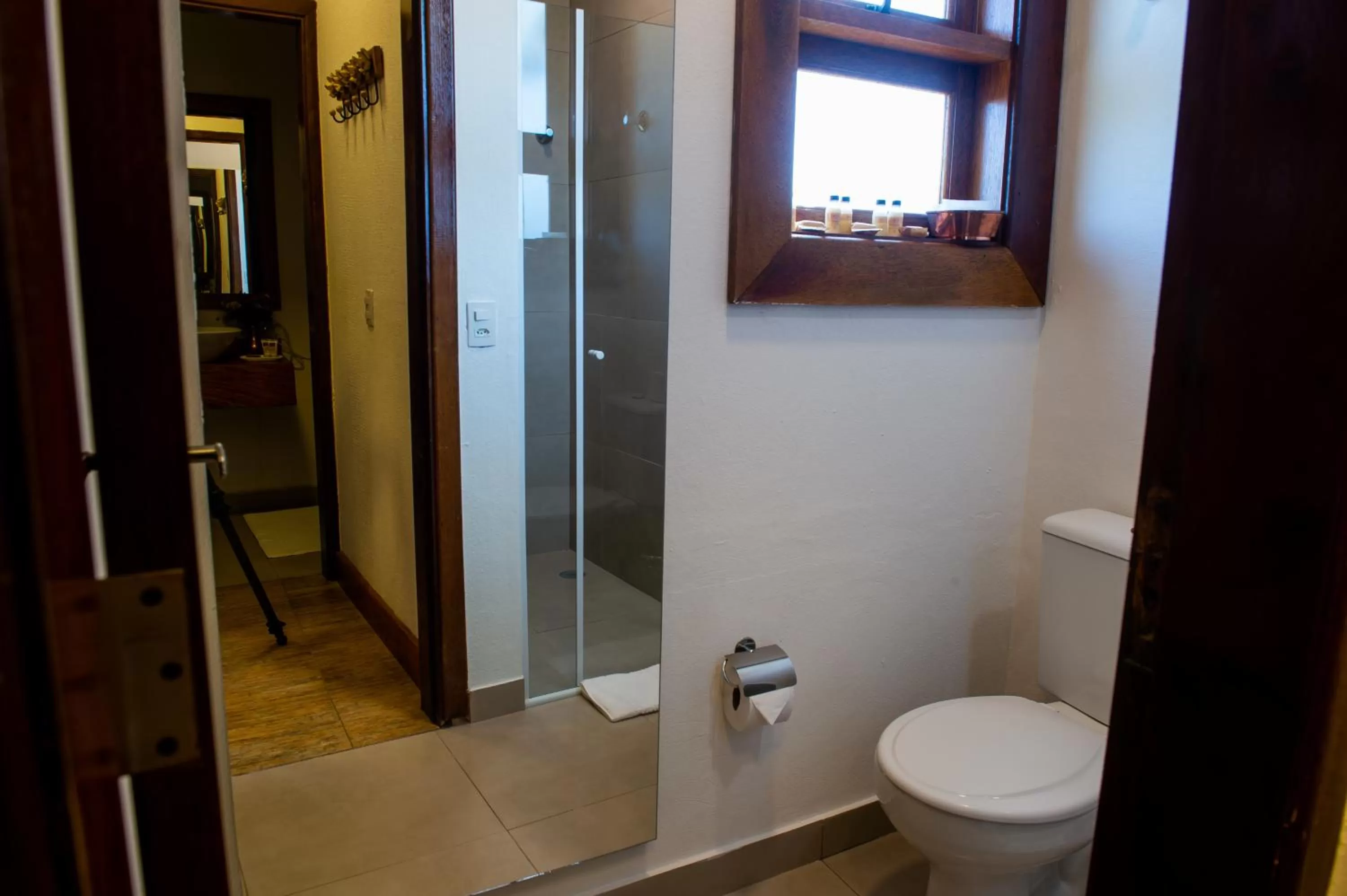 Bathroom in Pousada das Lavandas