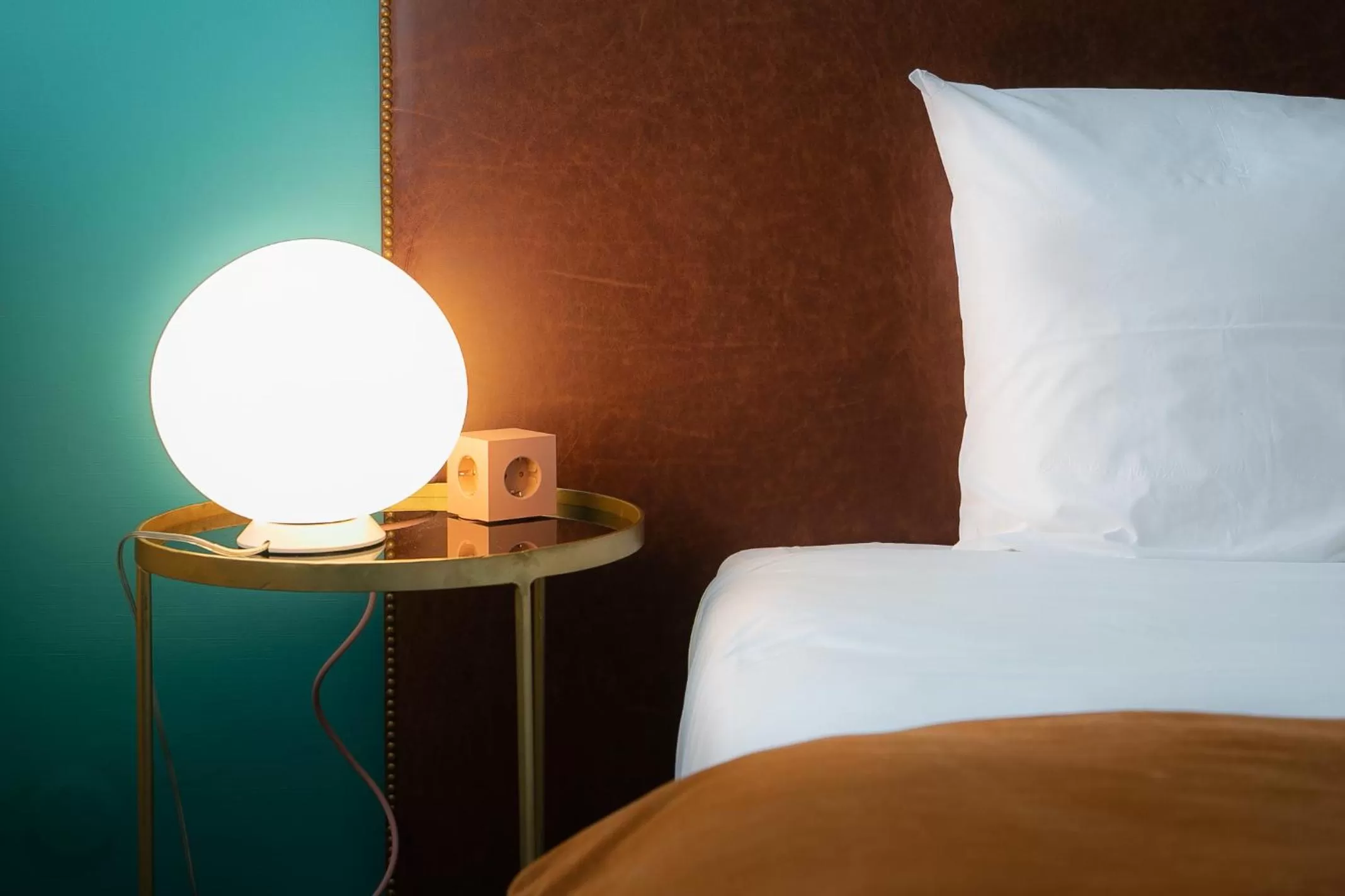 Bed in Hôtel Restaurant Vaillant Colmar Nord