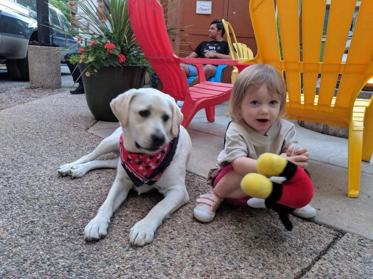 Family in Remington Flats