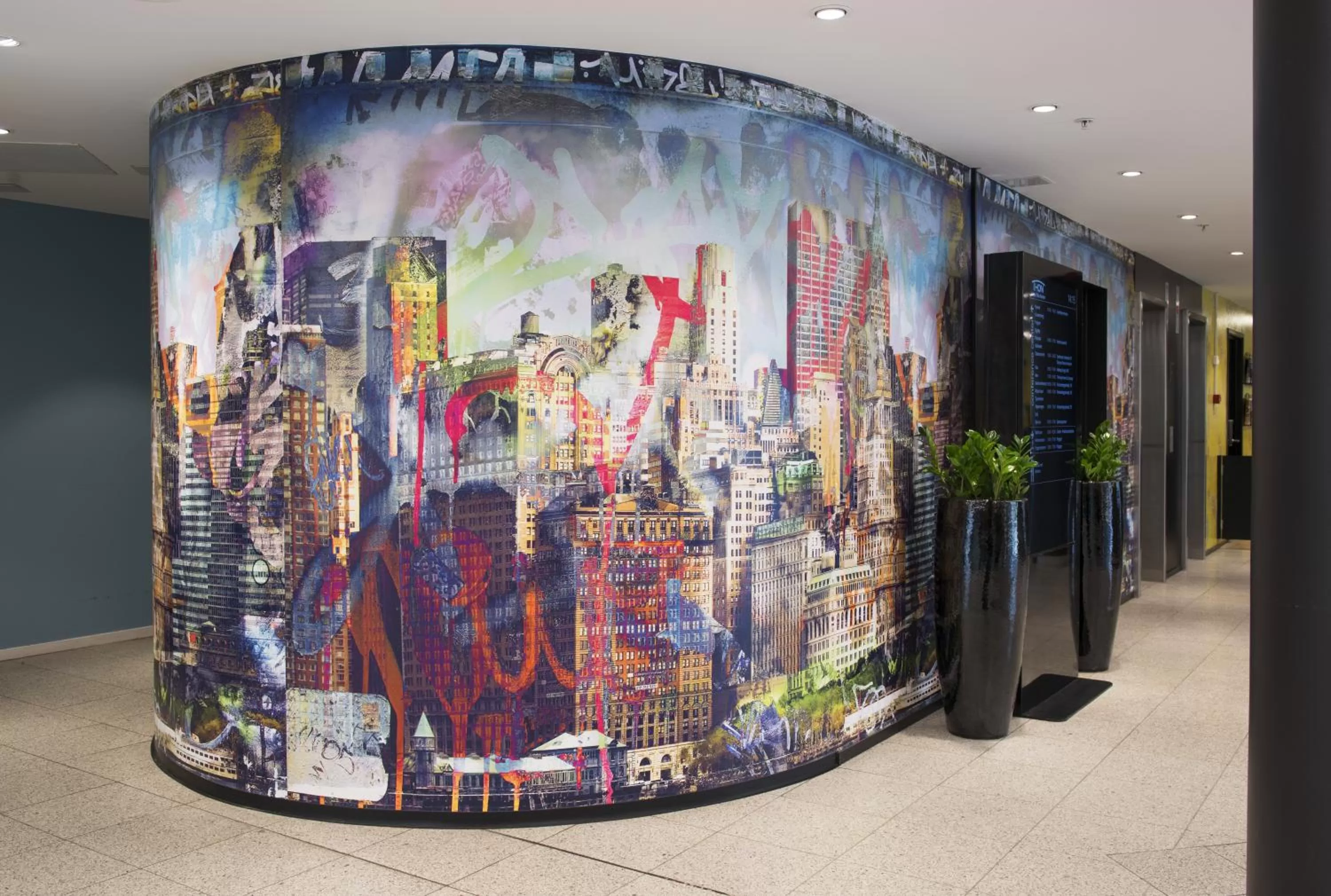 Decorative detail in Thon Hotel Vika Atrium