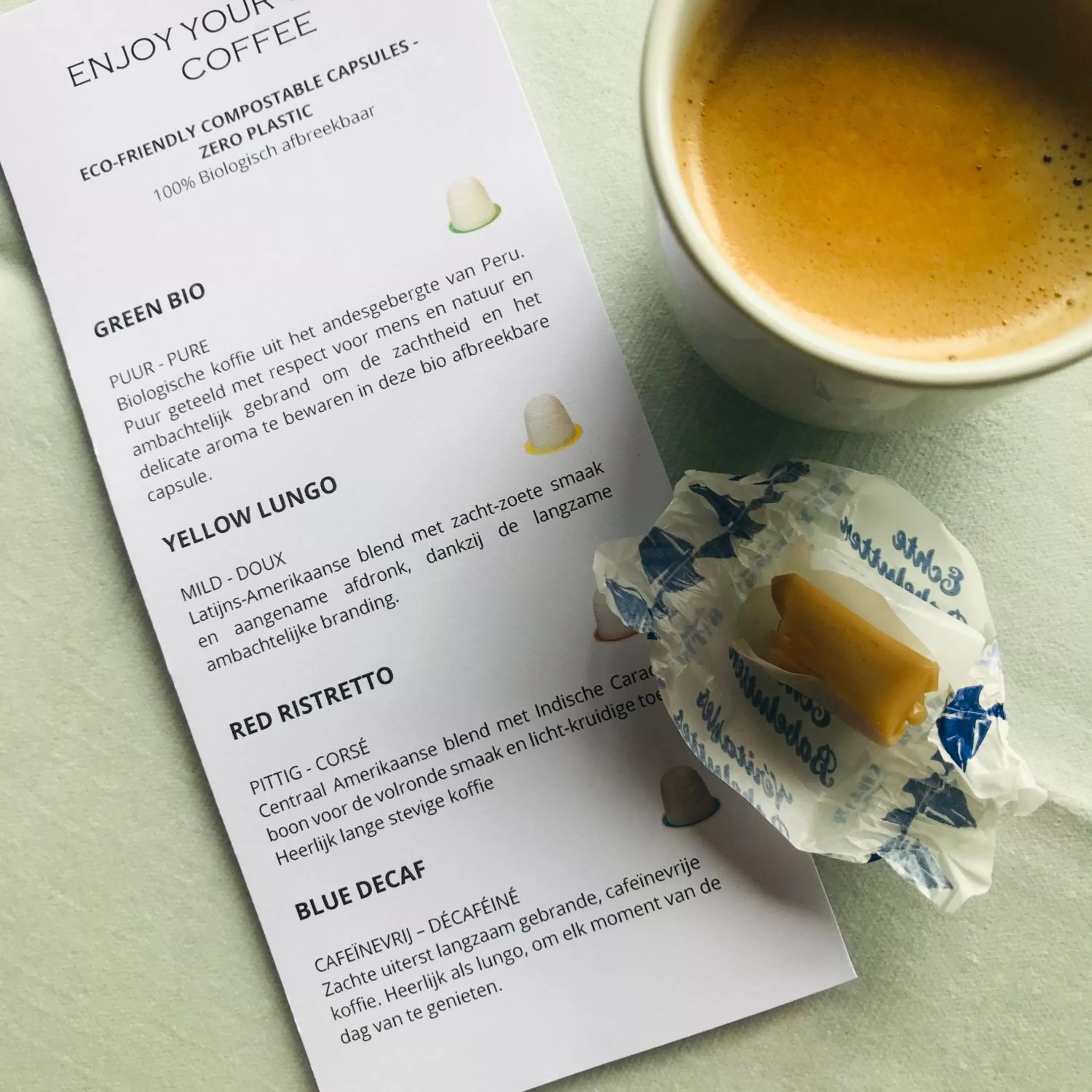 Coffee/tea facilities in B&B 't Kasteel & 't Koetshuys