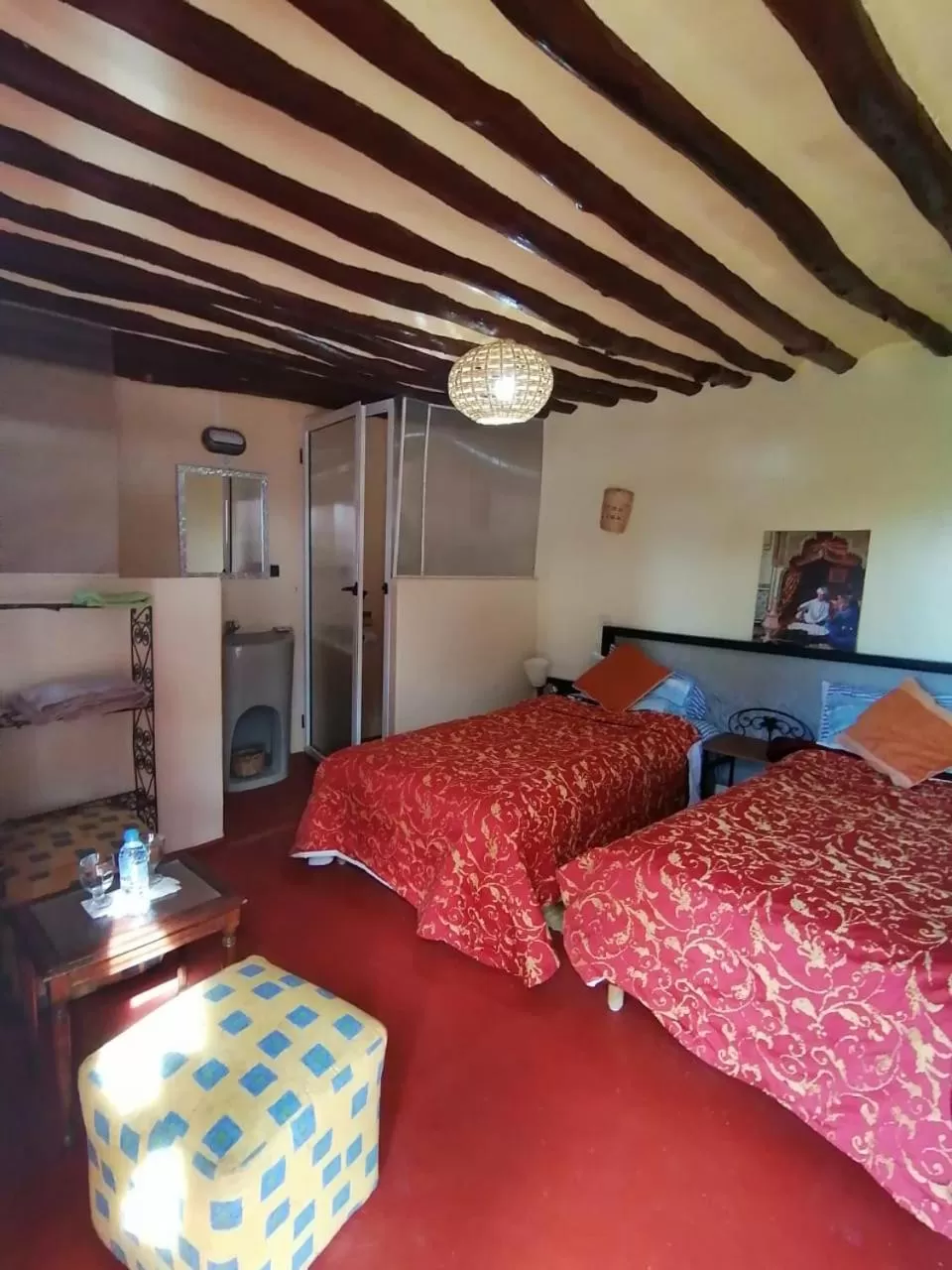 Bed in Riad Darga Rouge