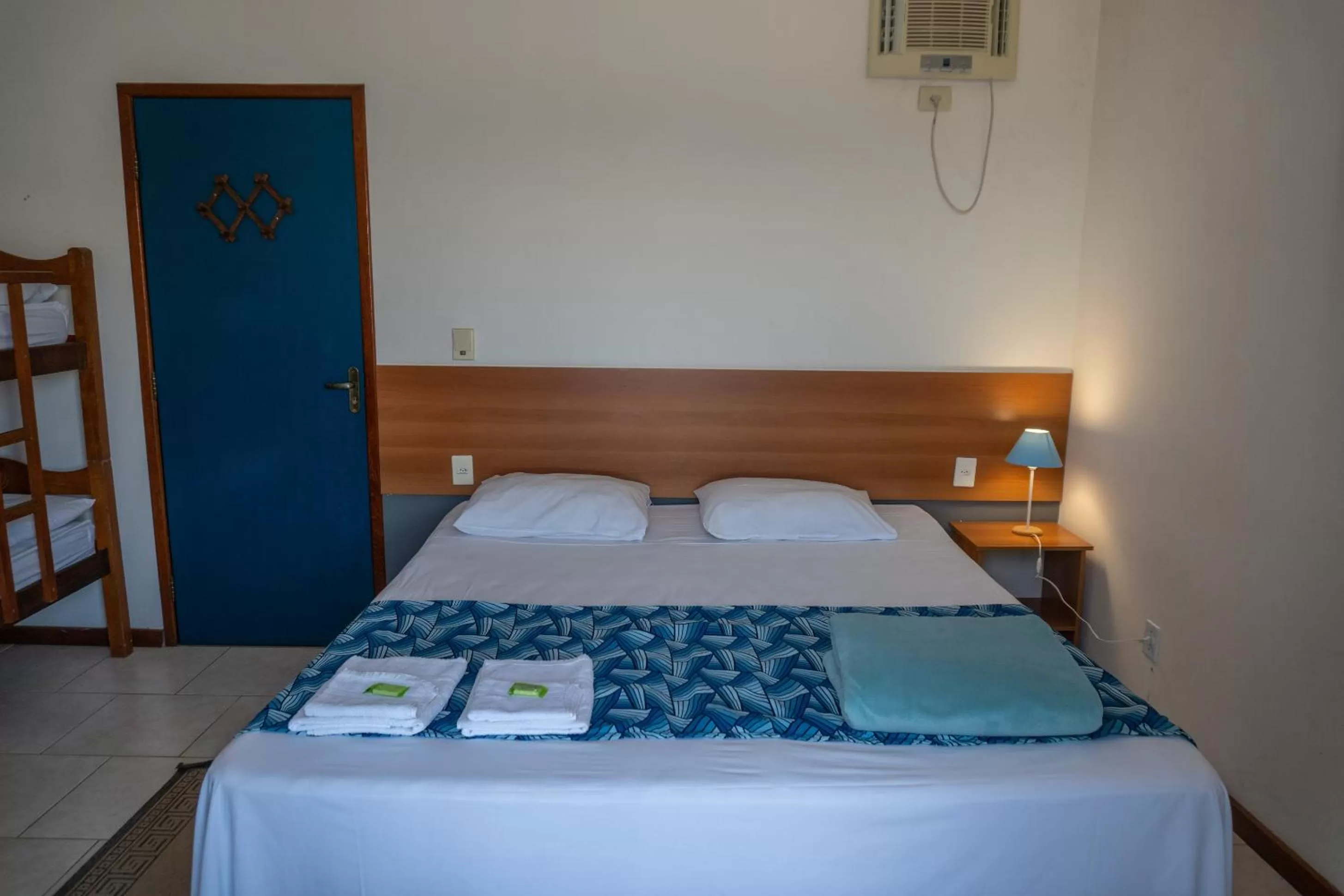 Bed in Pousada Piquara