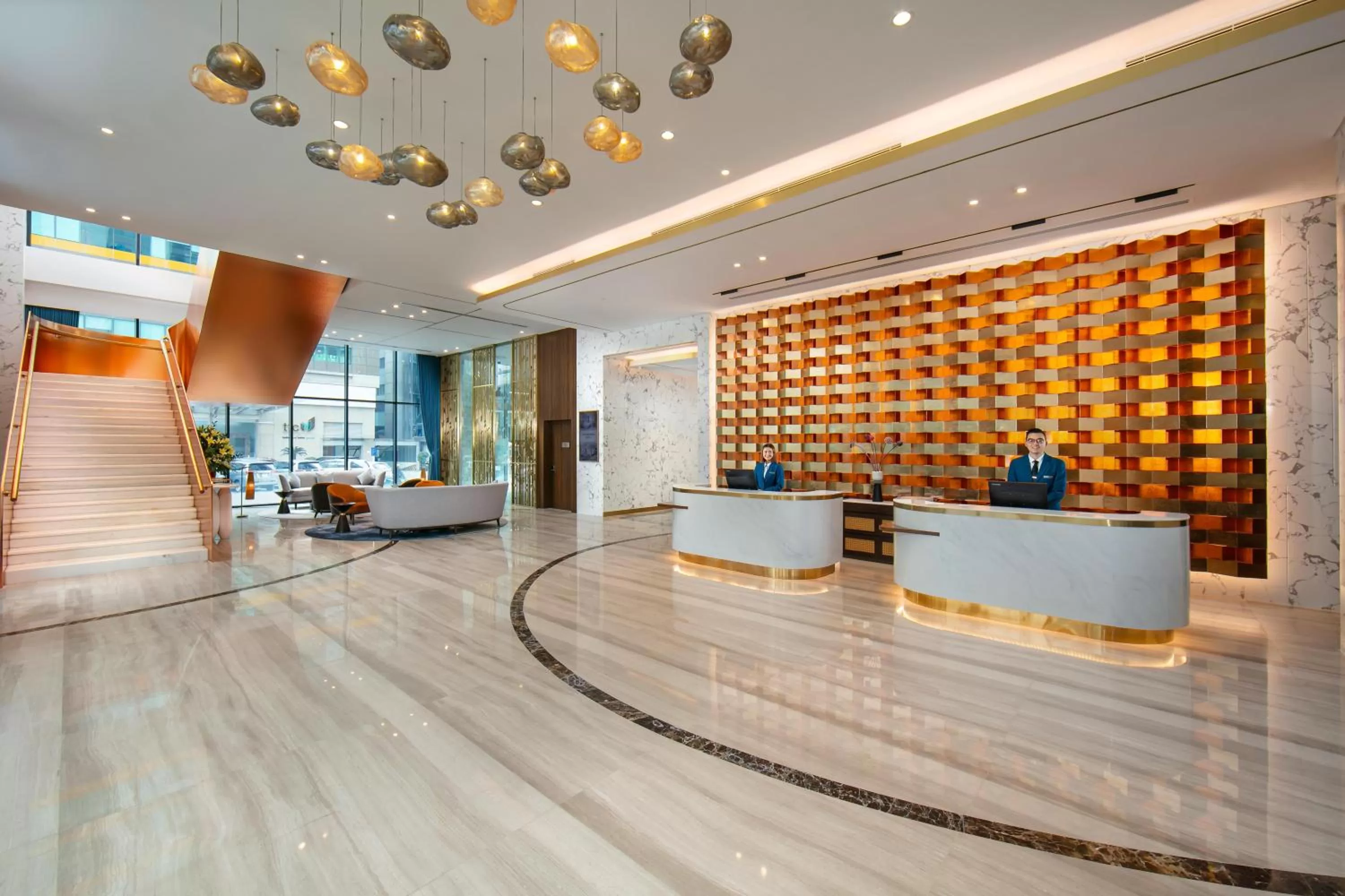 Lobby or reception in Eastin Hotel & Residences Hanoi