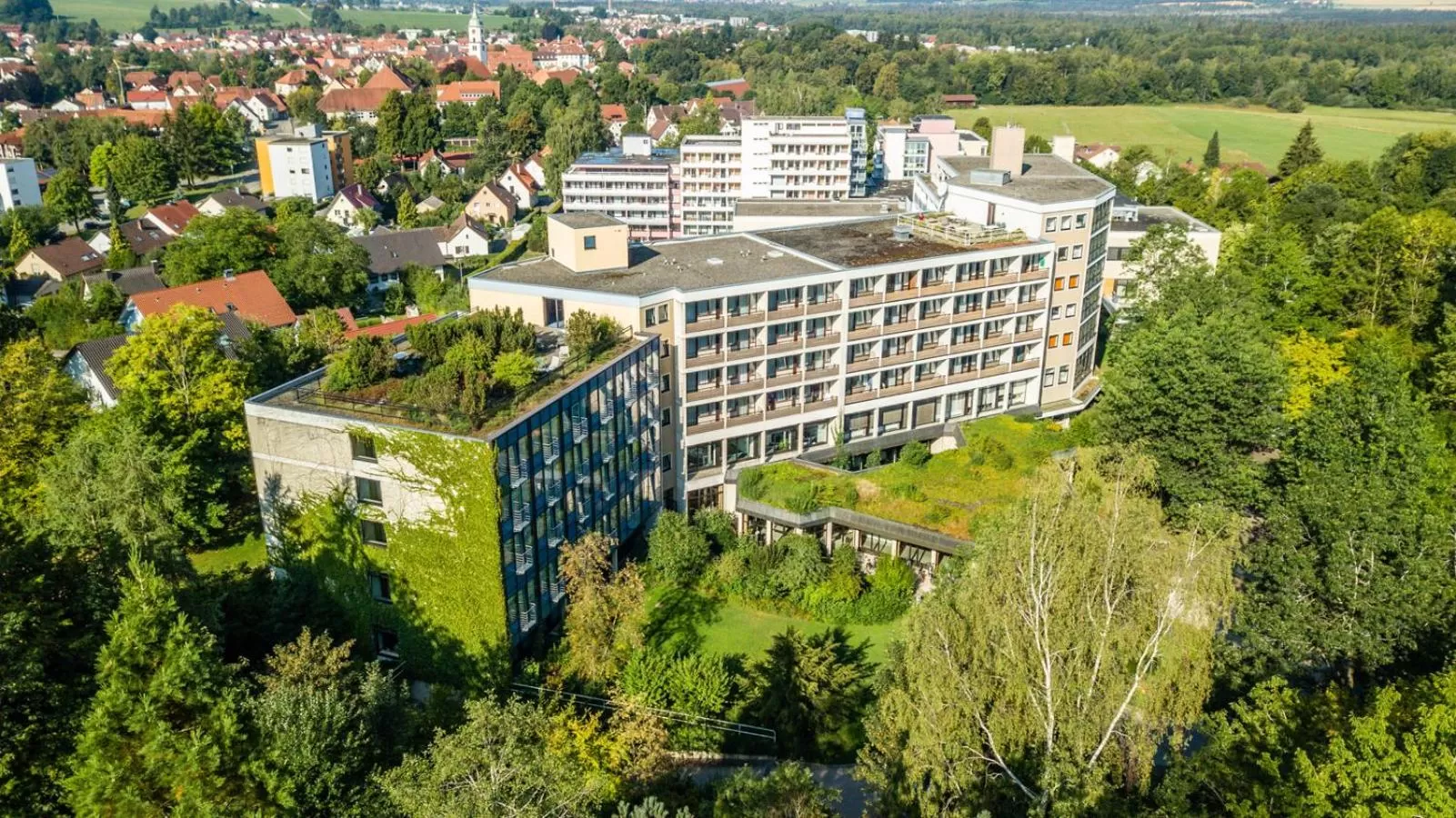 Property building, Bird's-eye View in feelMOOR - Gesundresort Bad Wurzach