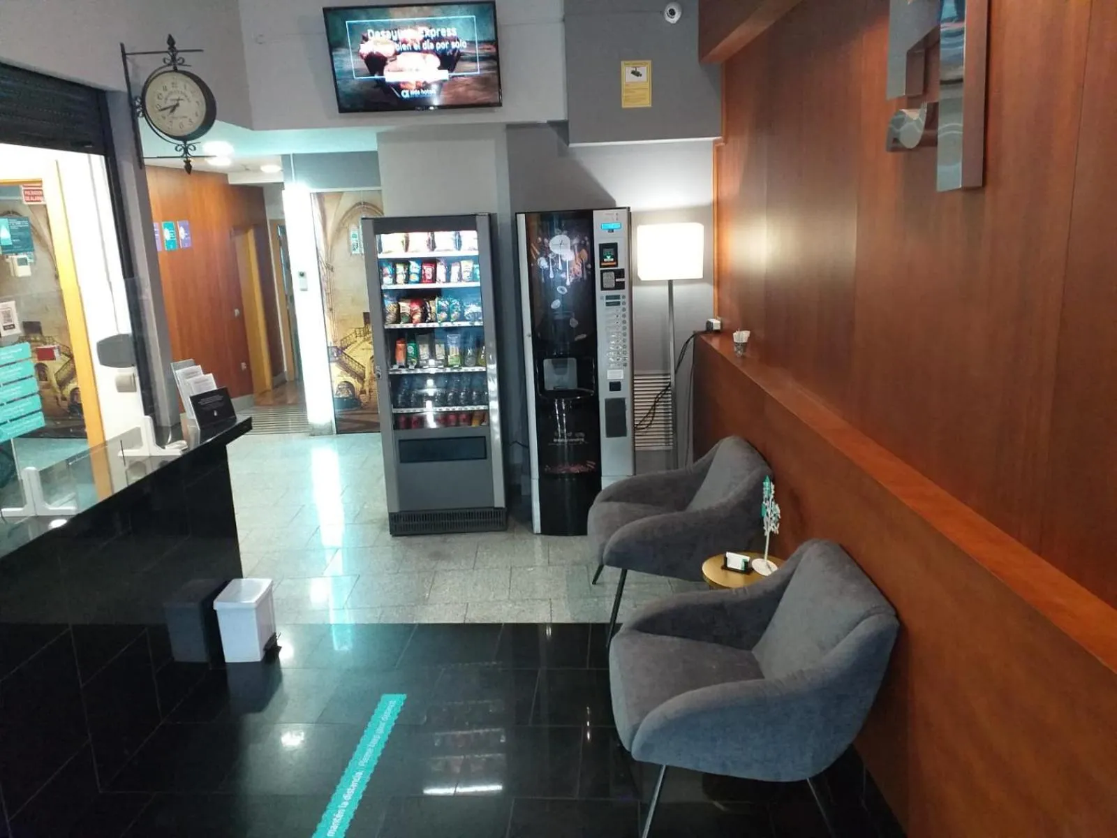 Lobby or reception in Hotel Alda Cardeña