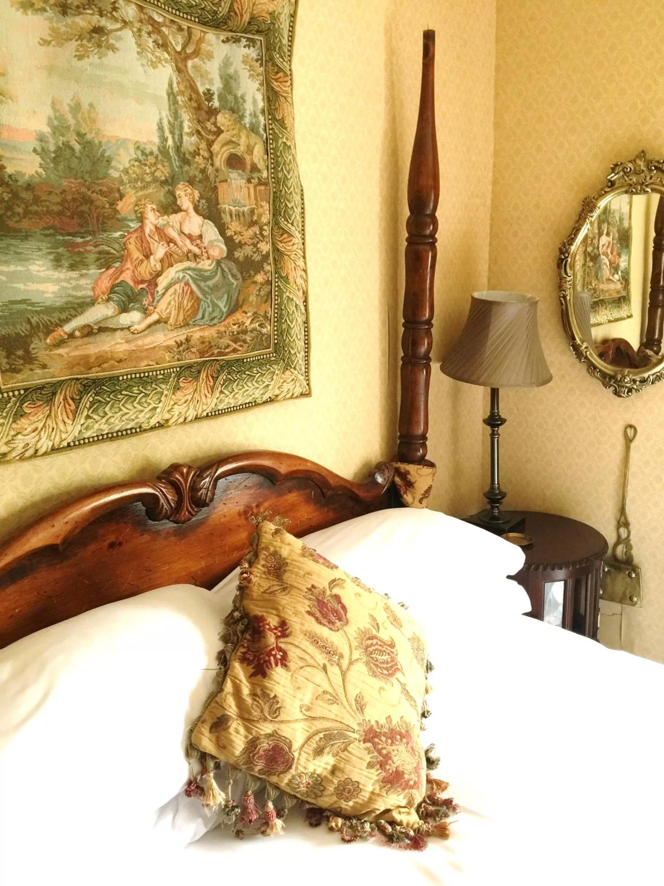 Bed in Glyn Isa Country House B&B and self catering Lodge