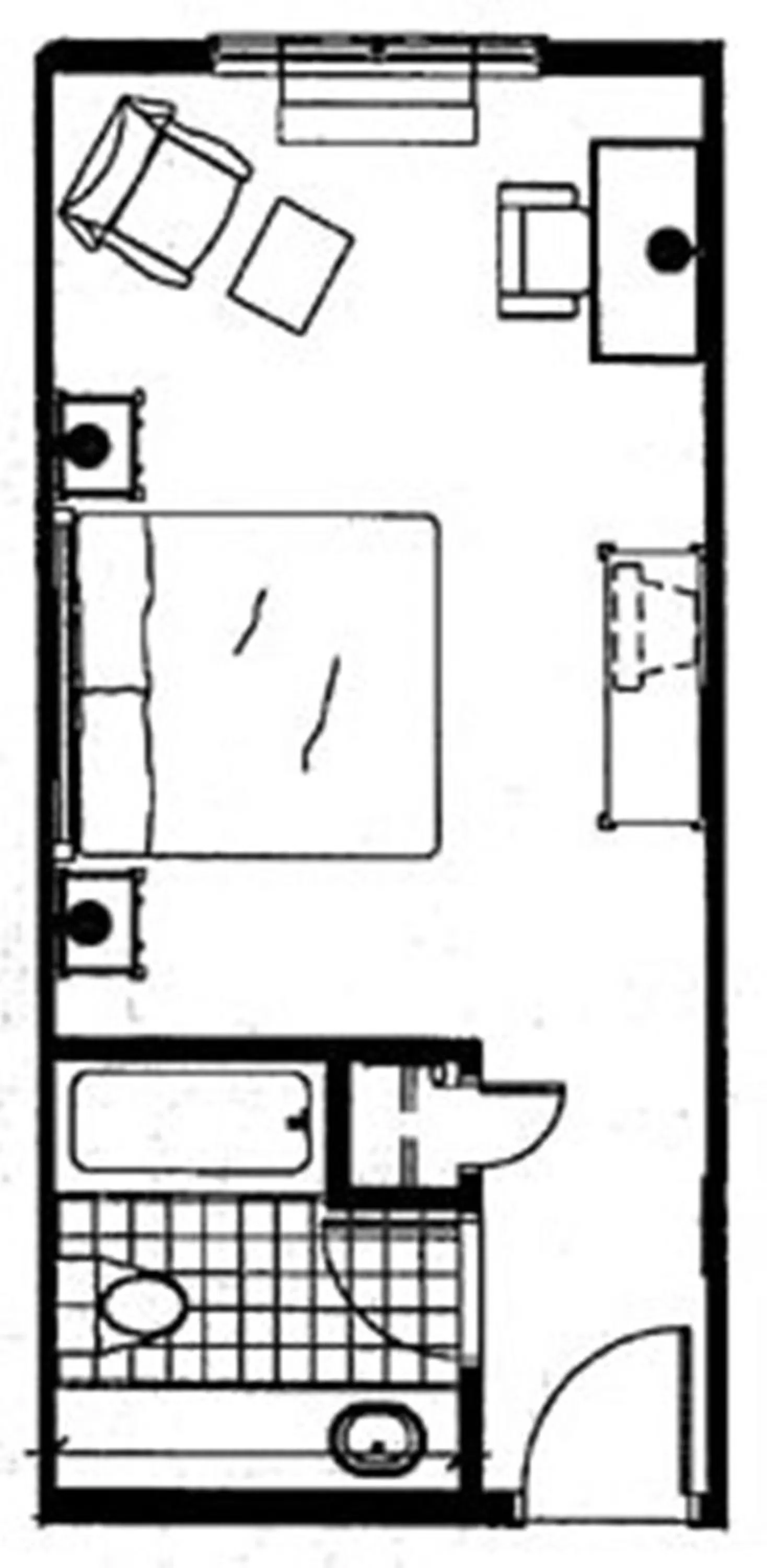 Floor plan in Country Inn & Suites by Radisson, St Petersburg - Clearwater, FL