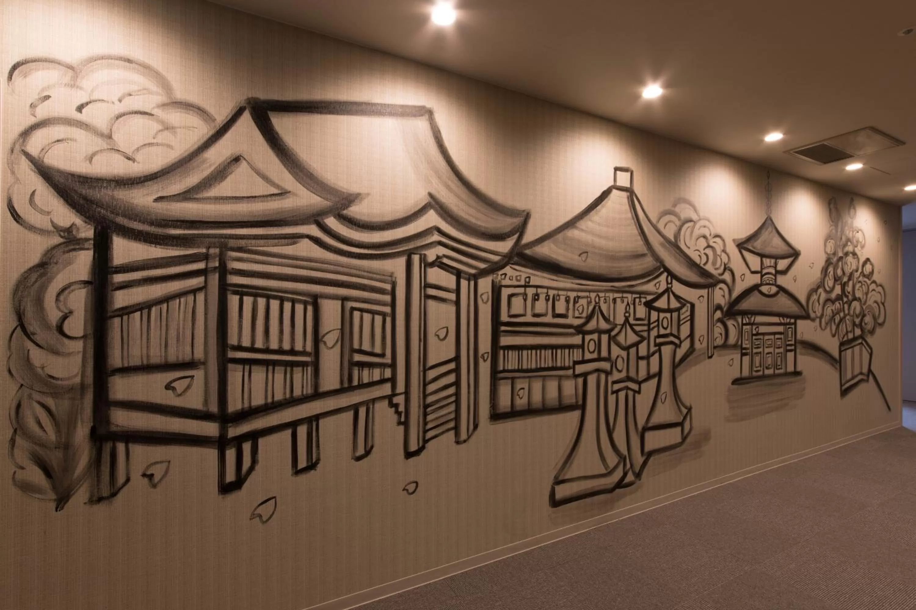 Decorative detail in Izumisano Center Hotel Kansai International Airport