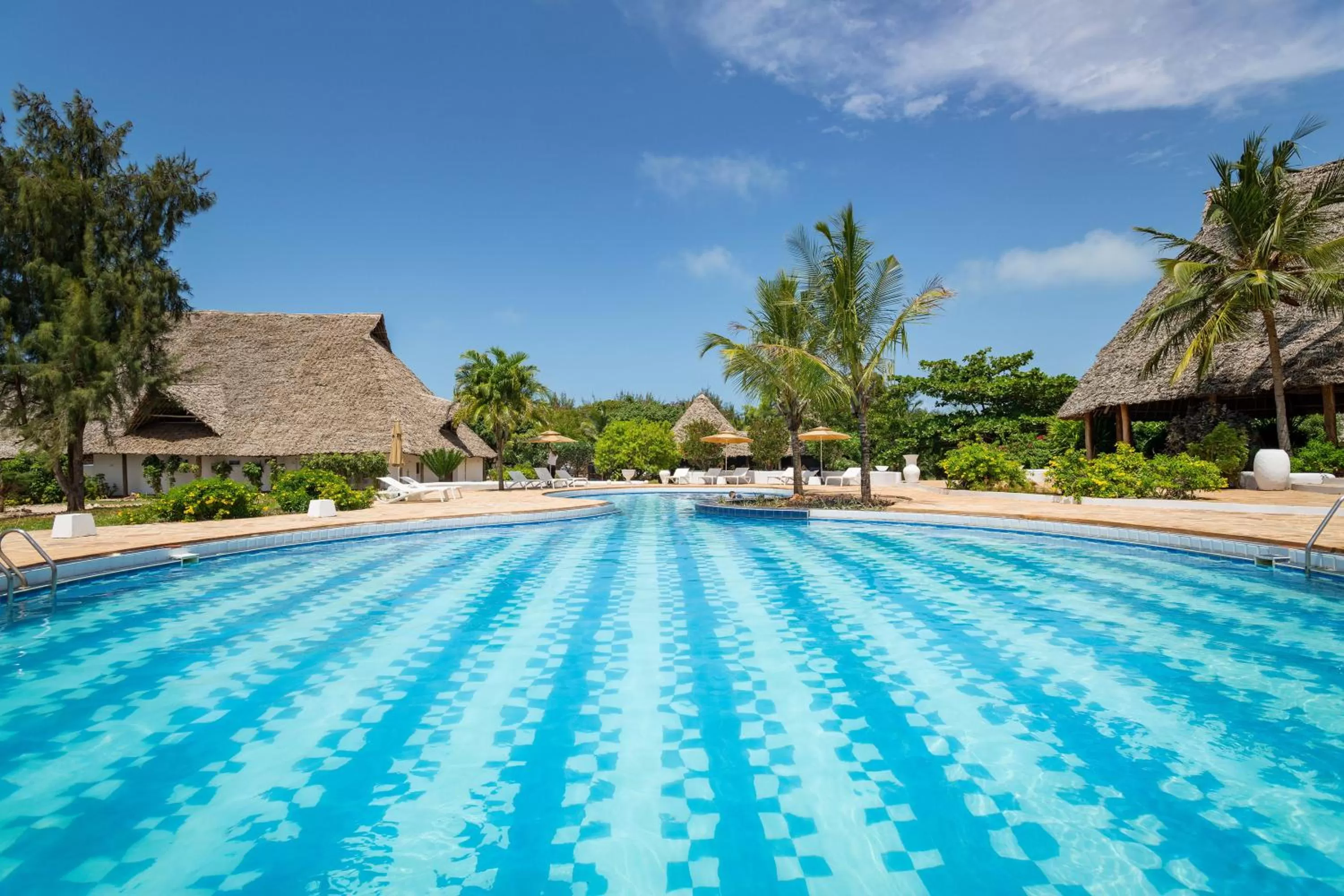 Swimming pool in Sandies Baobab Beach Zanzibar