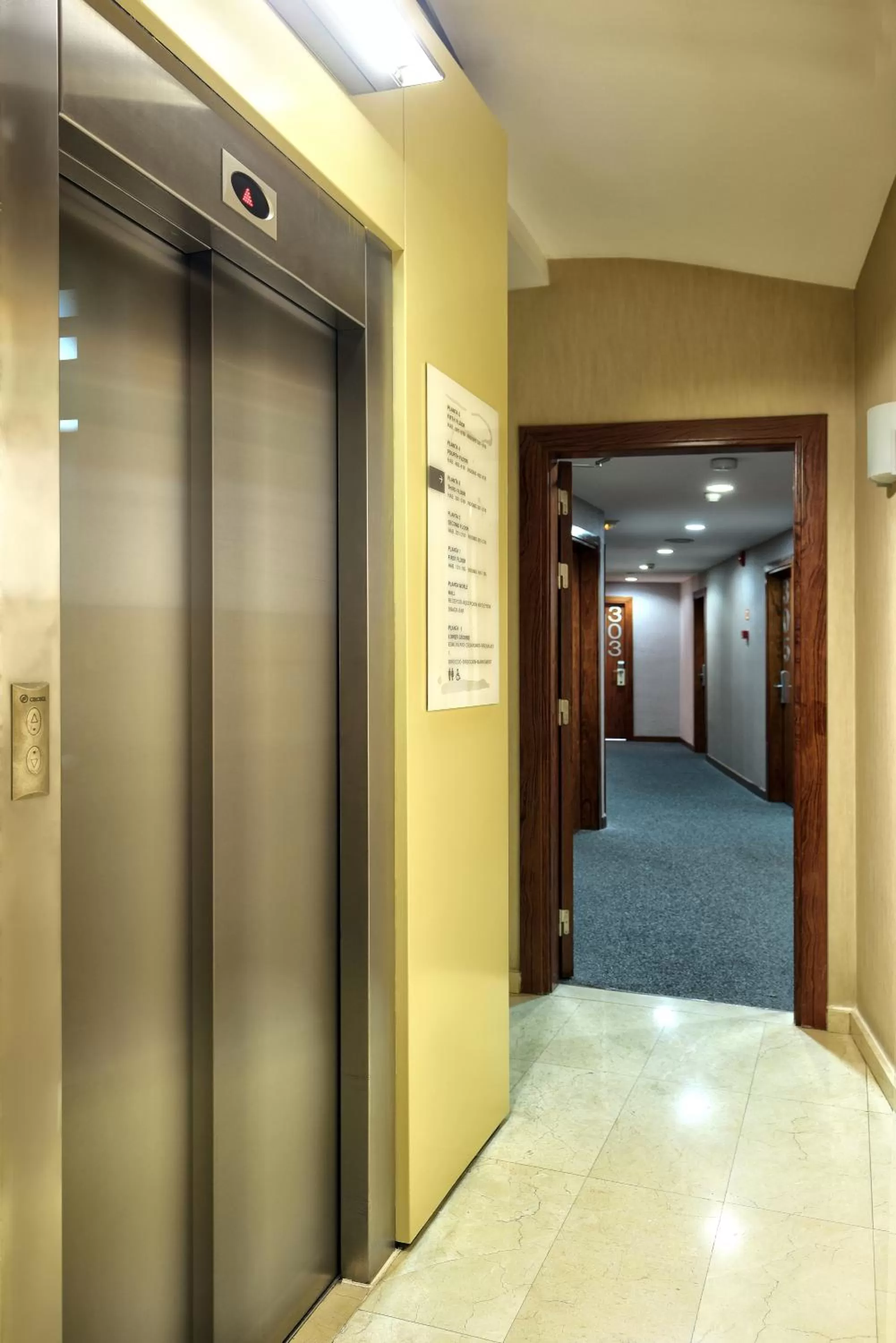 Decorative detail in Hotel HLG CityPark Pelayo