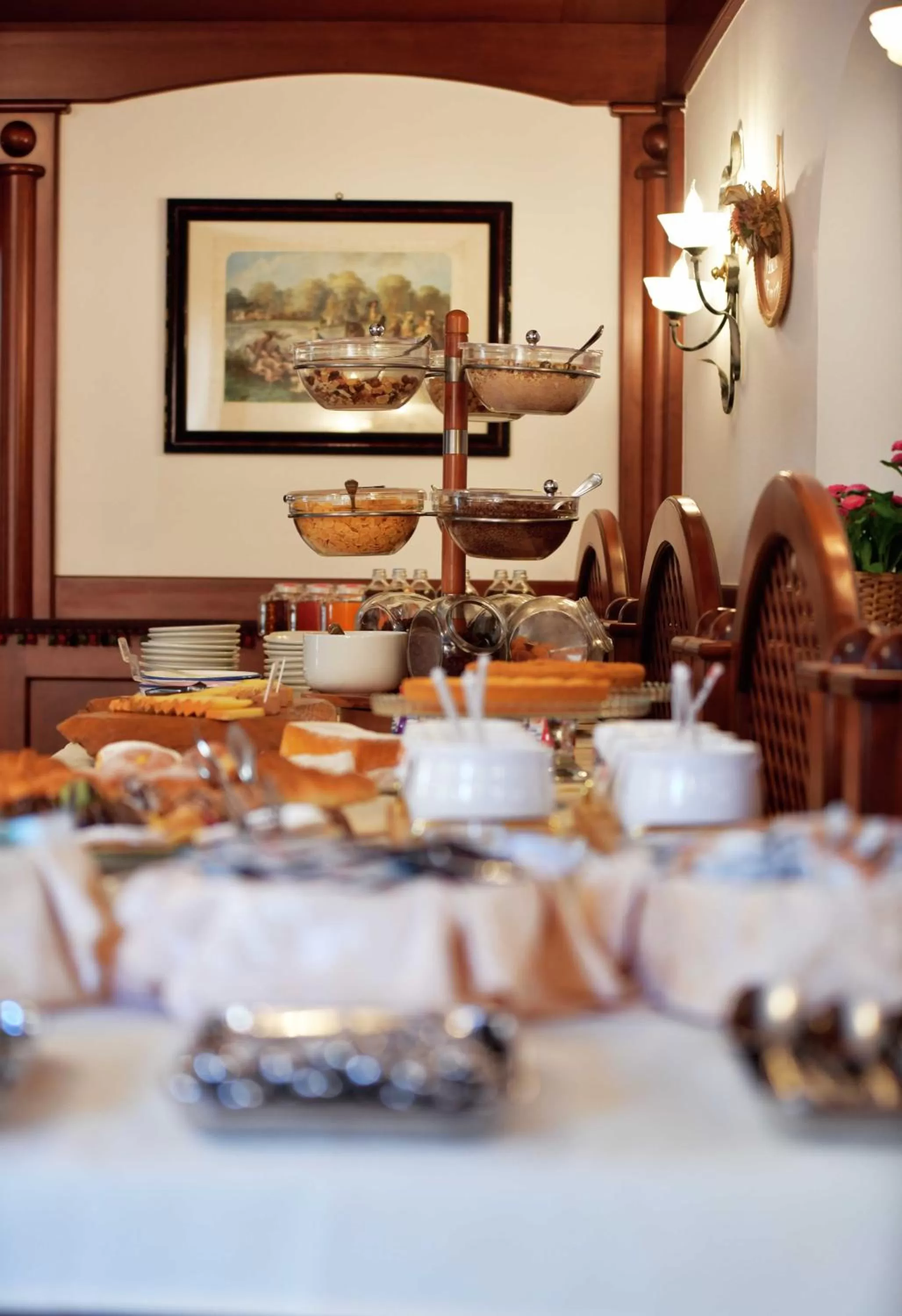 Buffet breakfast in Central Hotel