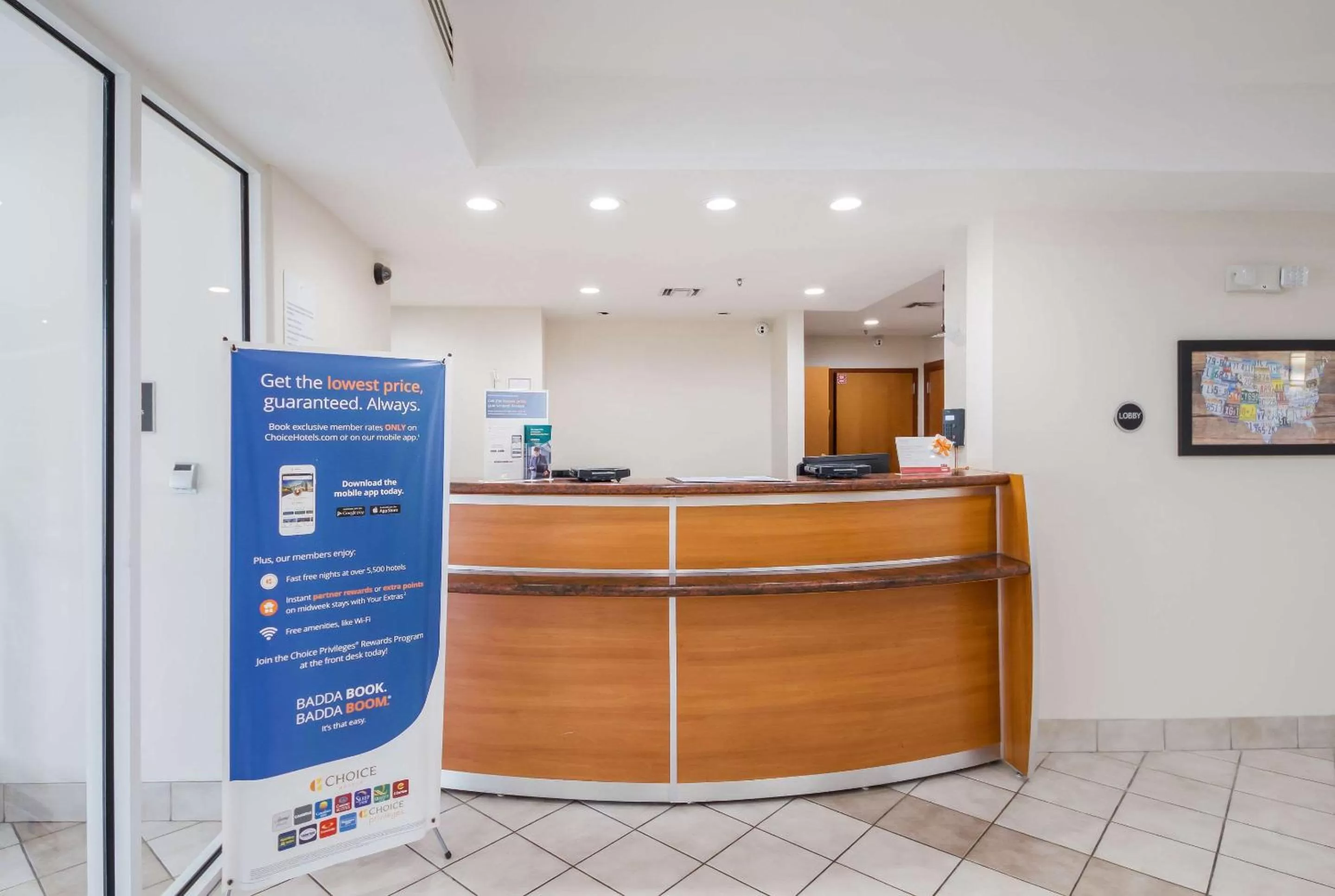 Lobby or reception in Econo Lodge Laredo - Nuevo Laredo