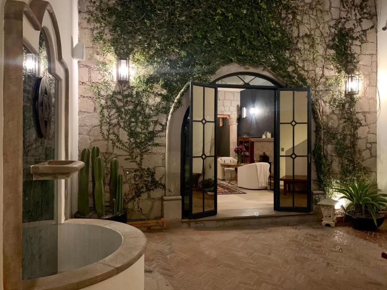 Patio in Casa Delphine