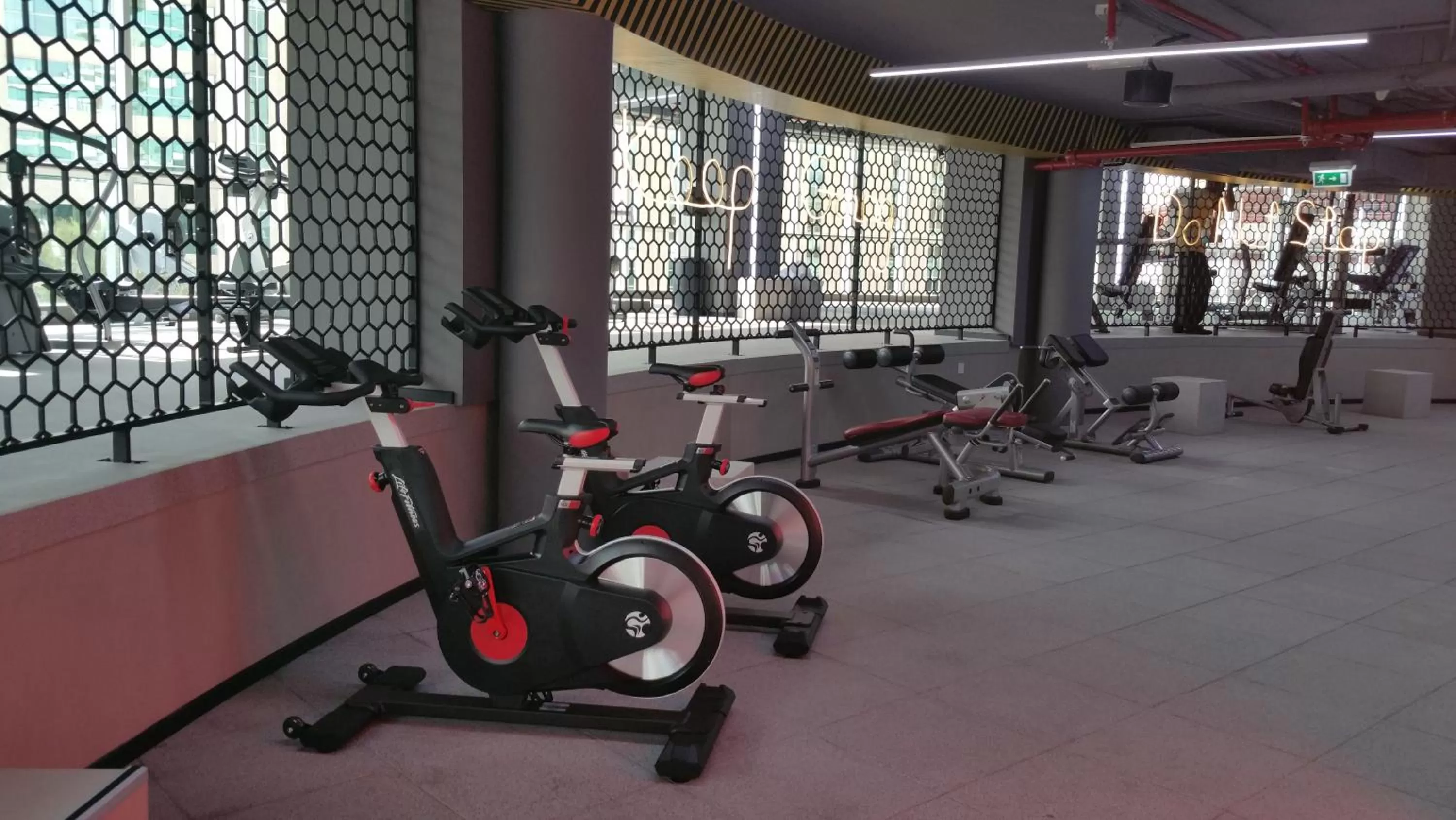 Fitness centre/facilities in Millennium Airport Hotel Dubai
