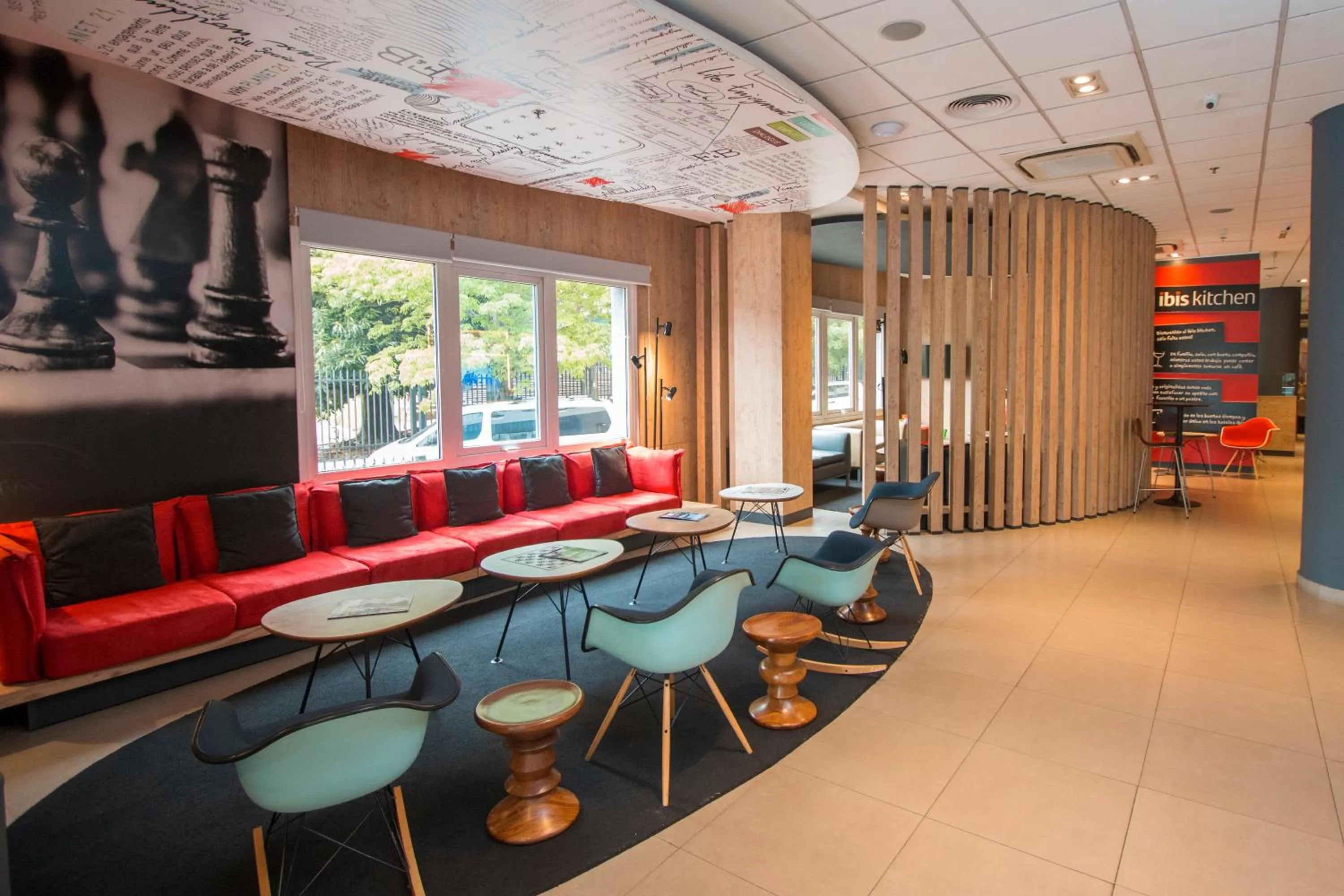 Living room in ibis Asuncion