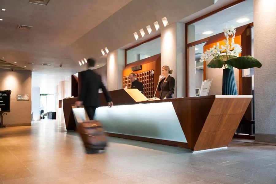 People in Cosmo Hotel Torri