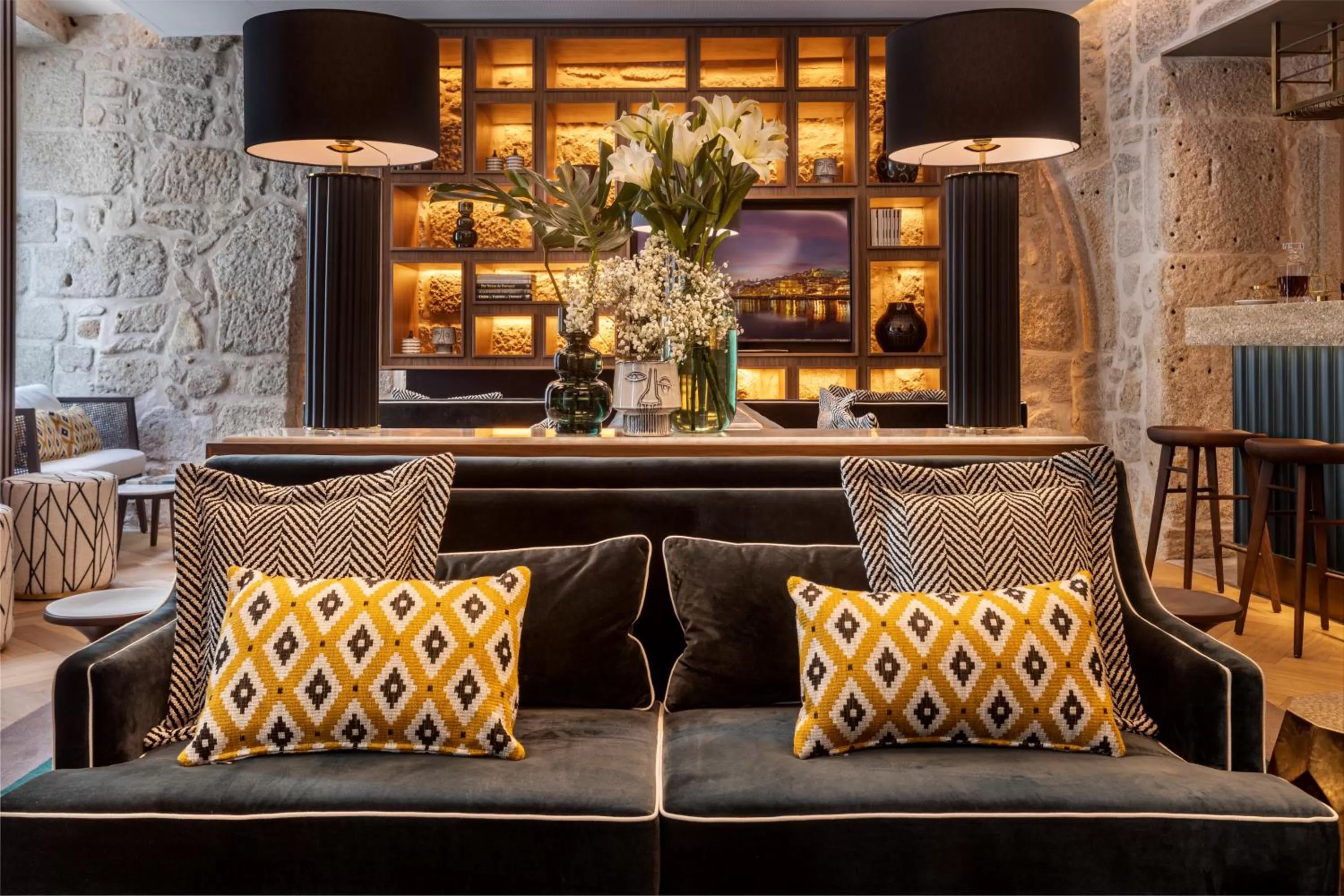 Lobby or reception in Pousada do Porto - Rua das Flores