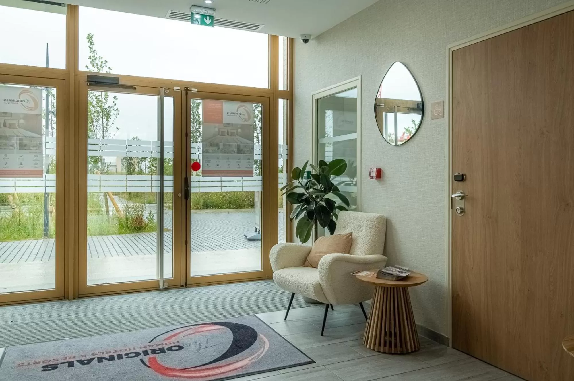 Lobby or reception in Hôtel Amiens Sud