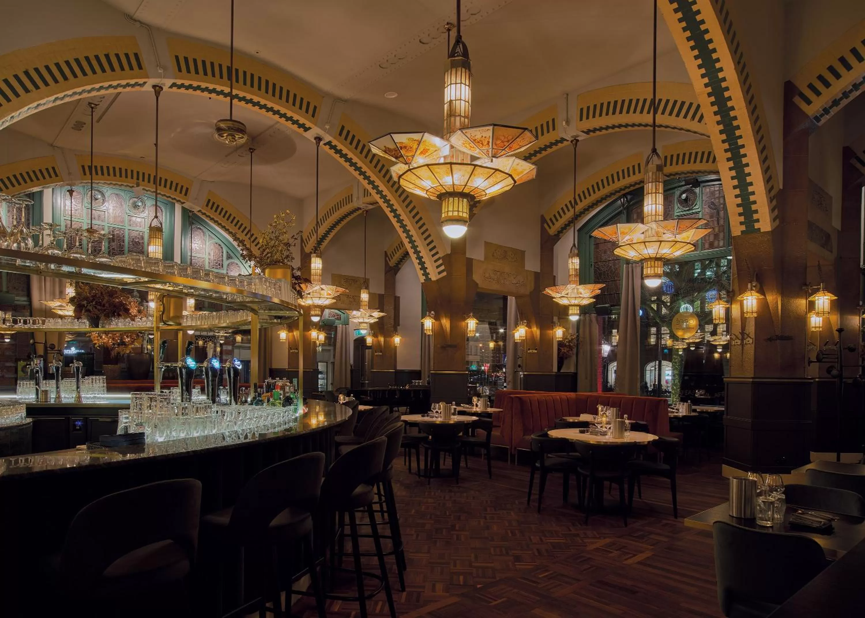 Restaurant/places to eat in Clayton Hotel Amsterdam American