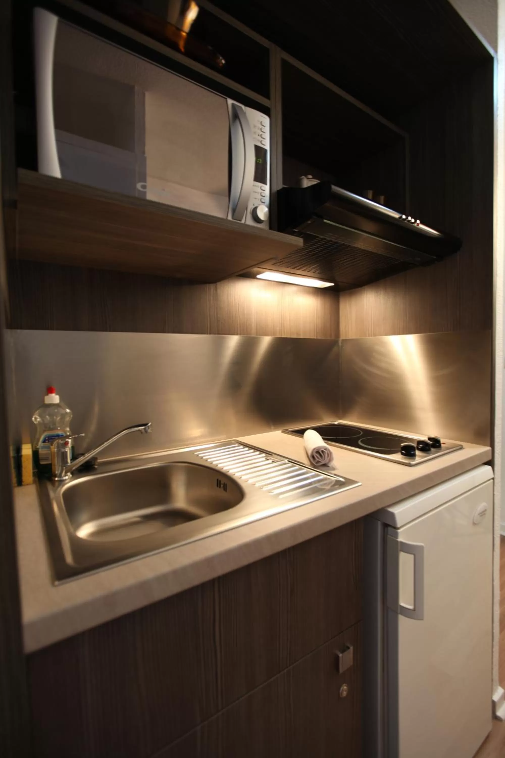 Kitchen or kitchenette in Geneva Residence
