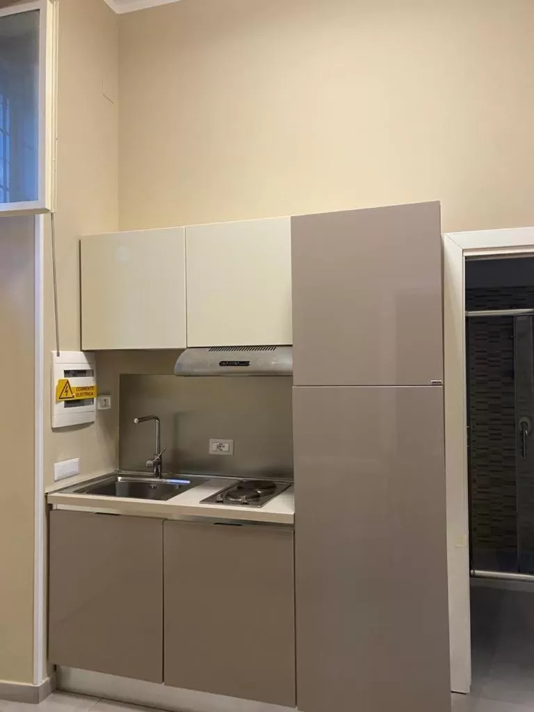 Kitchen or kitchenette in B&B Villa Filù