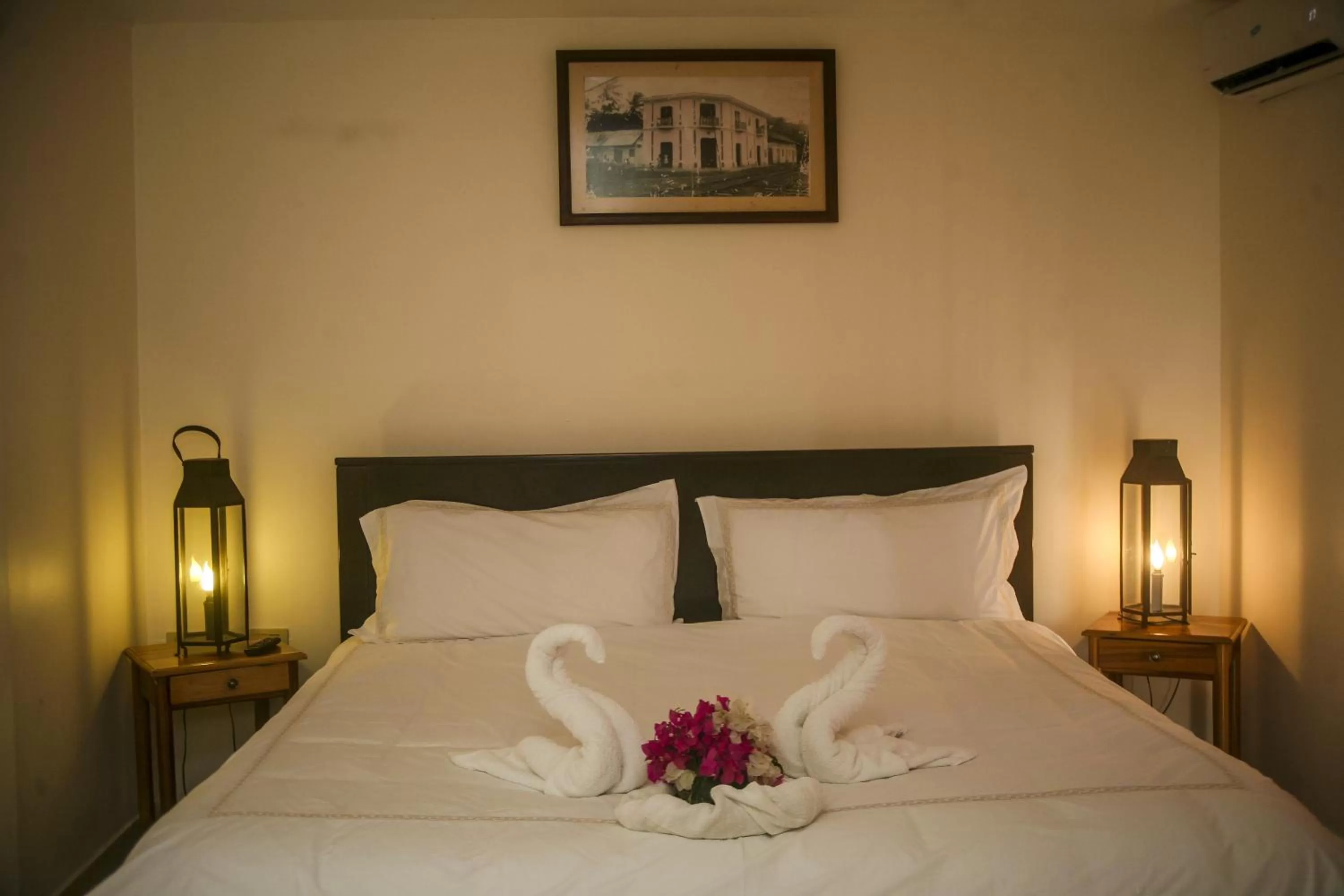 Bed in Hotel La Estación