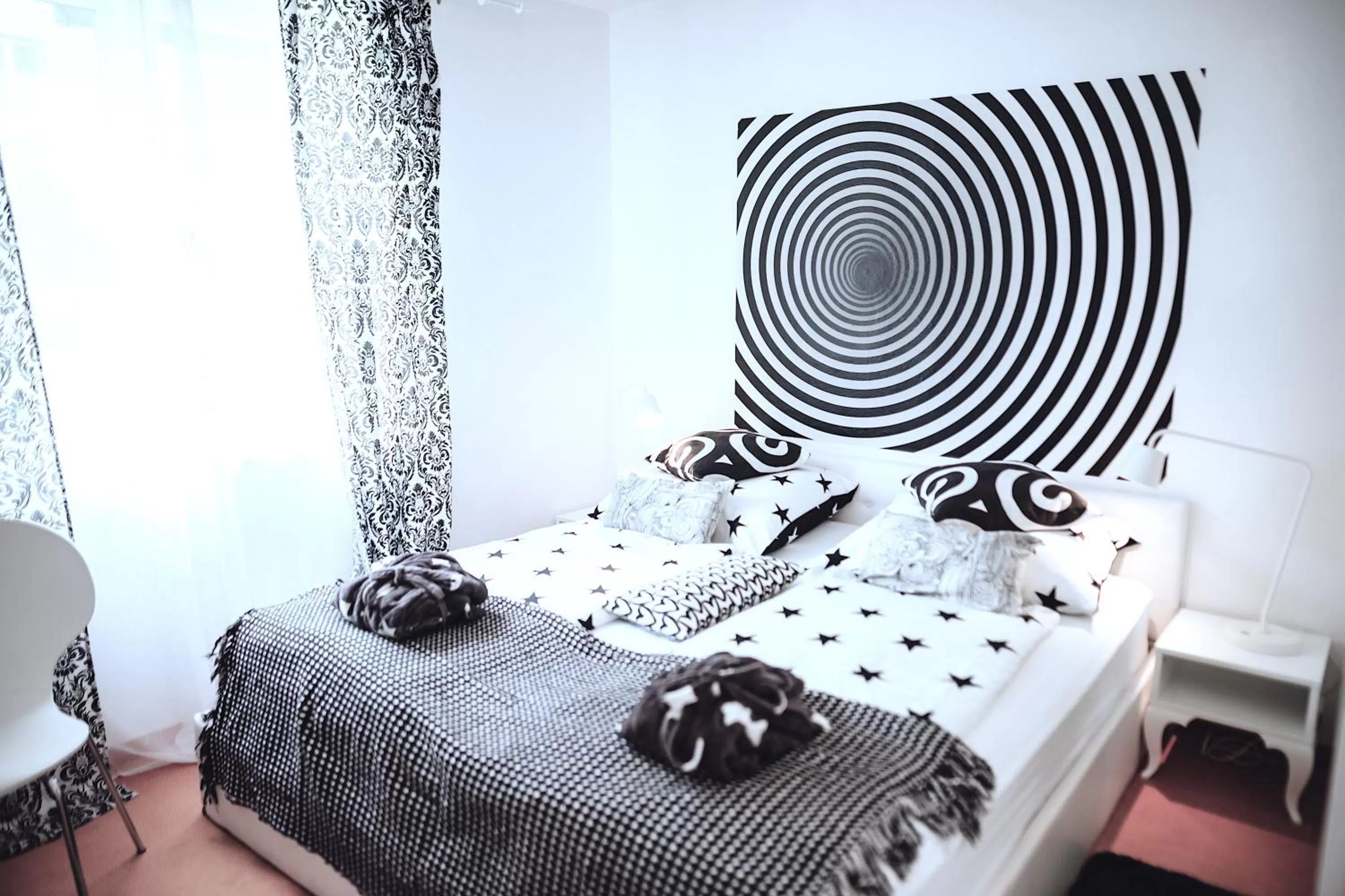 Bed in Das Hotel Stern 24h self-check-in