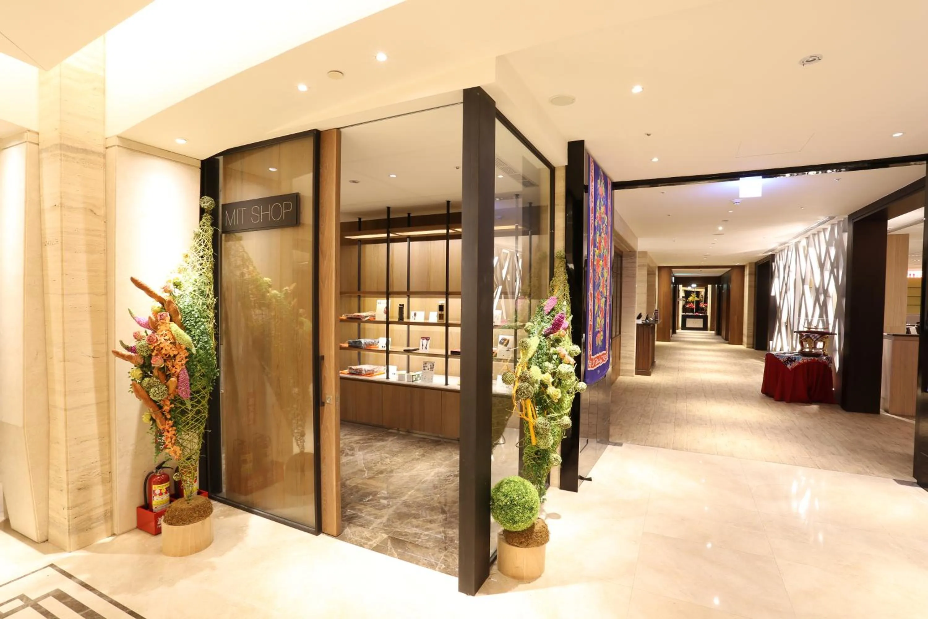 On-site shops in The Splendor Hotel Taichung