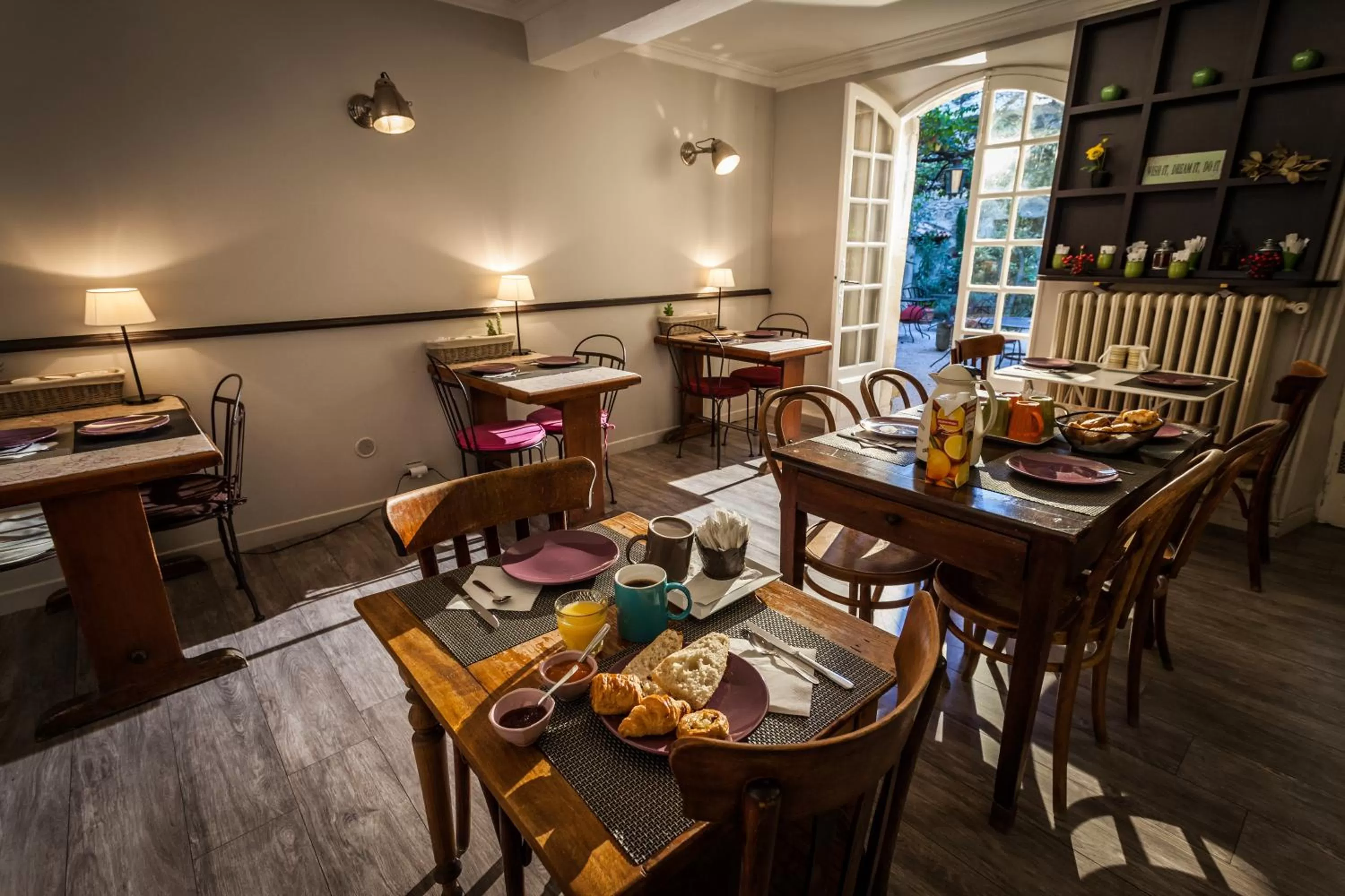 Dining area in Hotel De L'Atelier