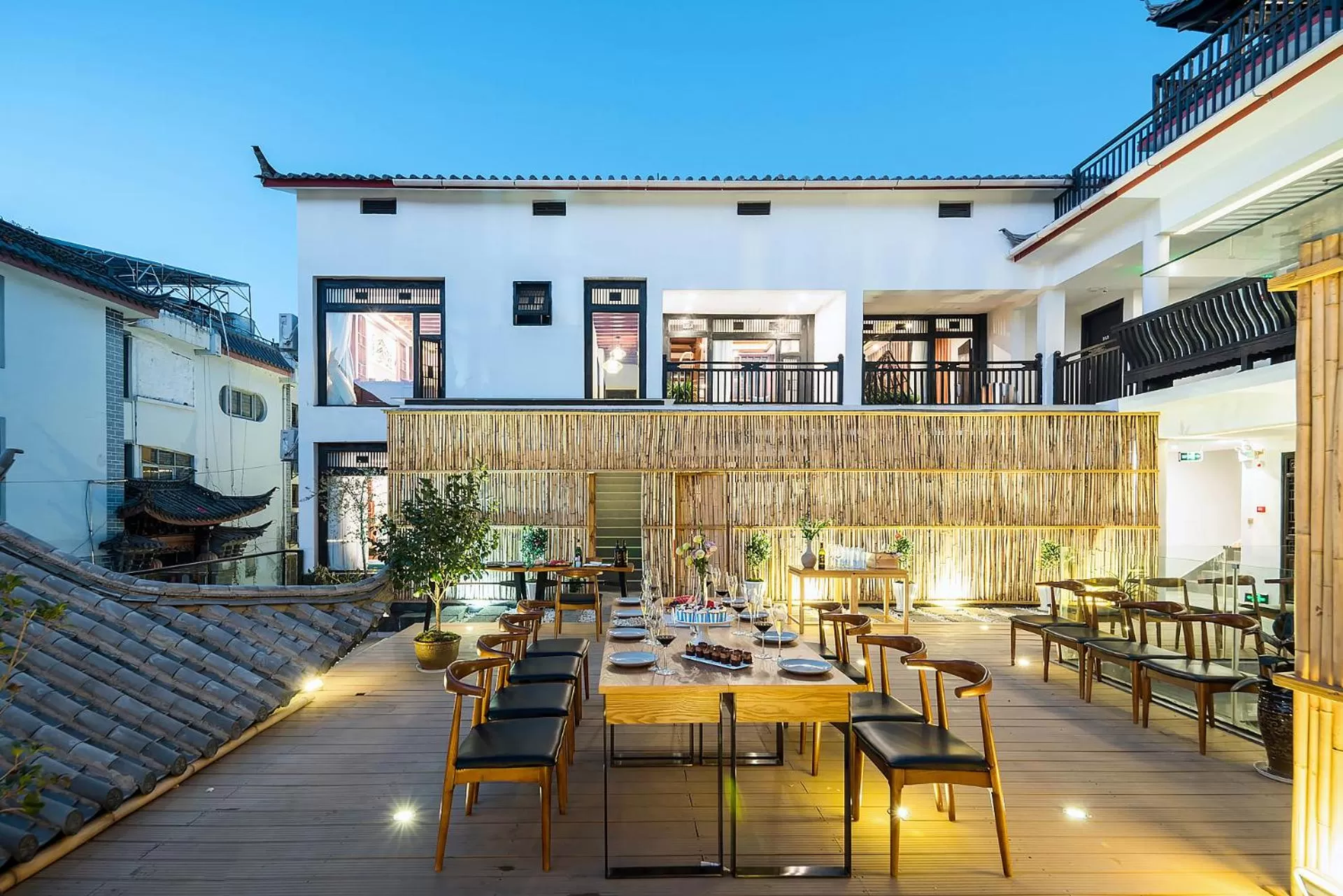 Balcony/Terrace in Lijiang Gemmer Hotel