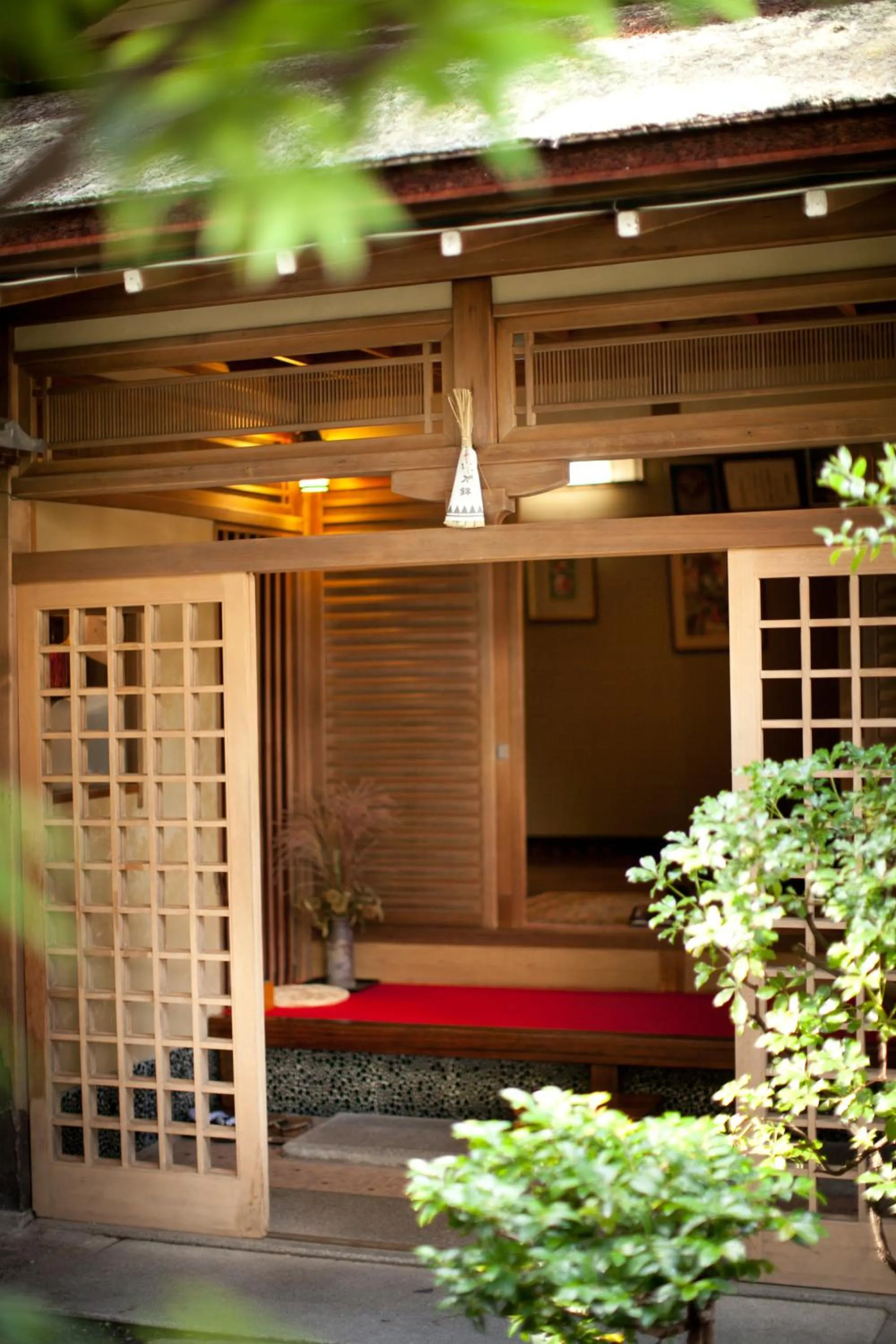 Facade/entrance in Kyoto Nanzenji Ryokan Yachiyo Established in 1915