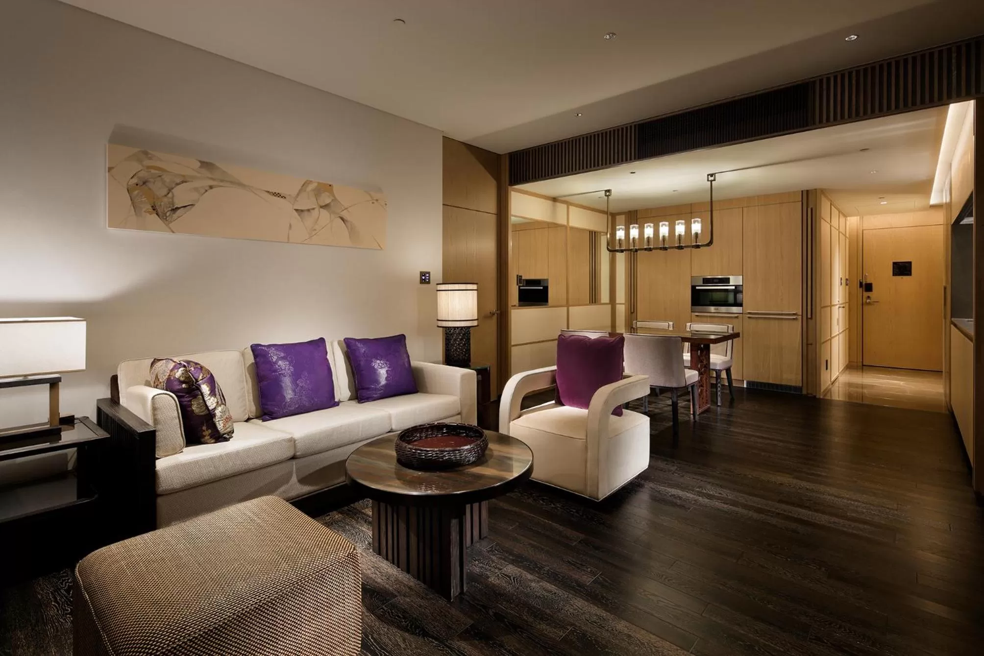 Living room in Four Seasons Hotel Kyoto