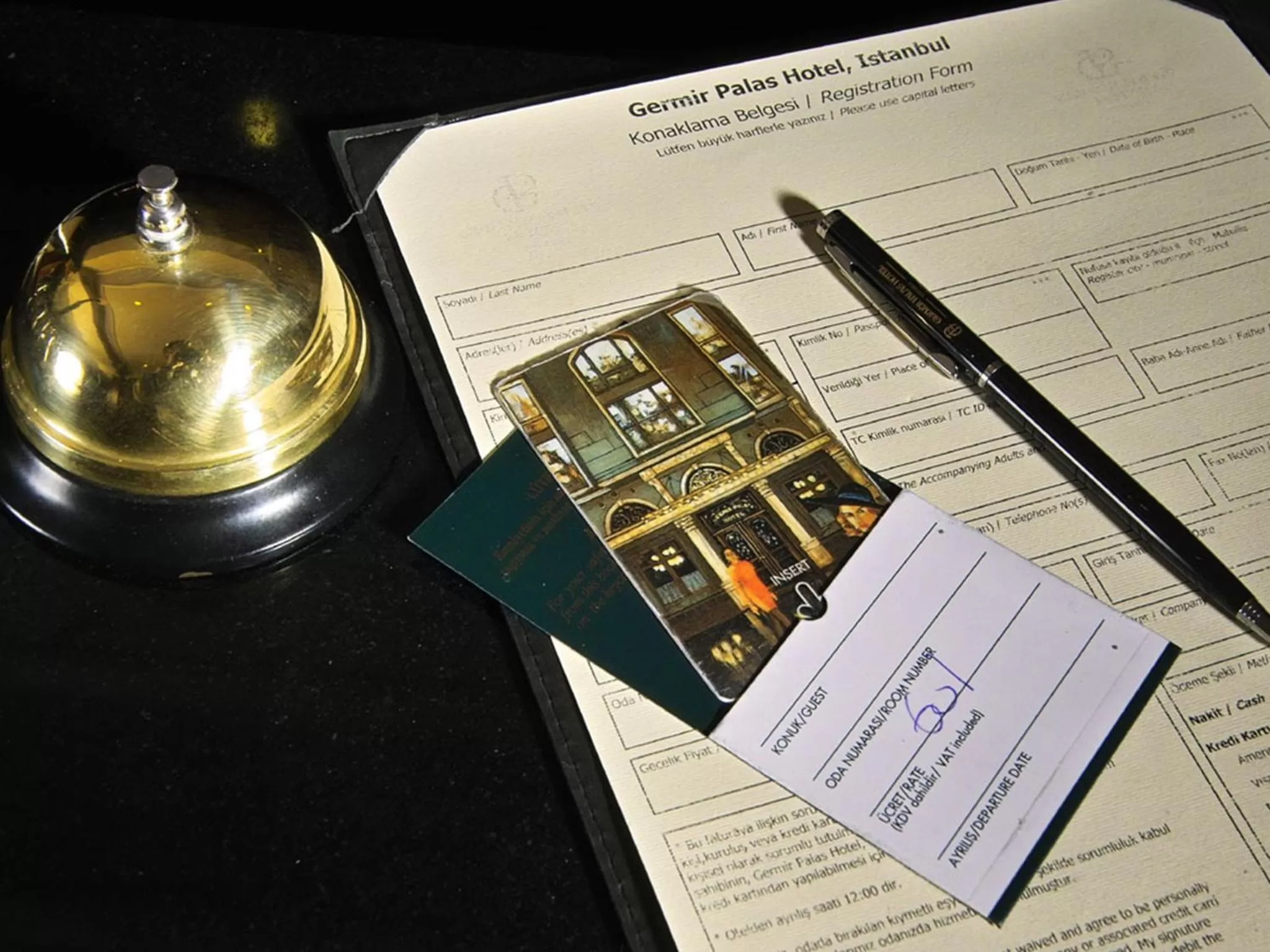 Lobby or reception in Germir Palas Hotel - Special Class