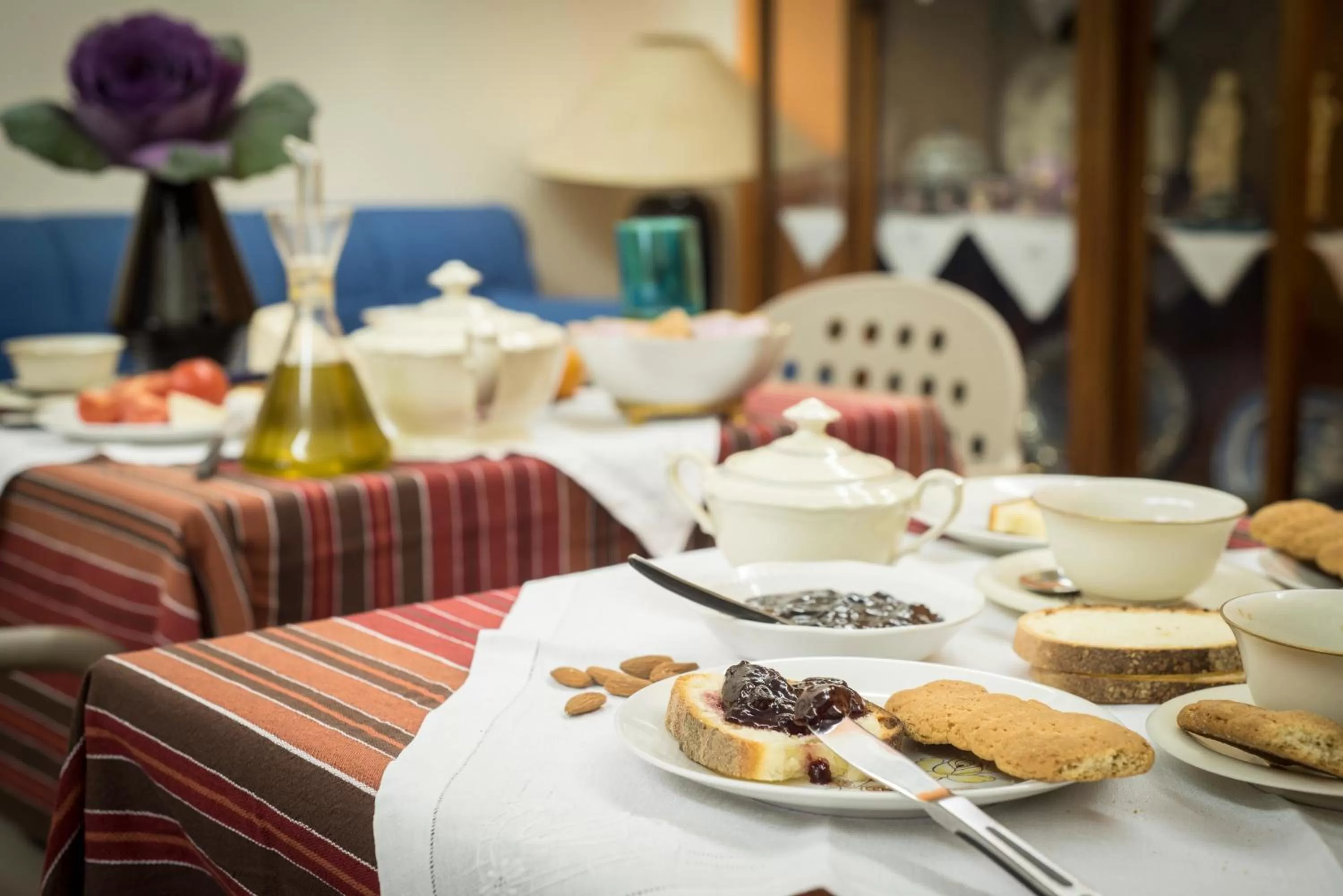 Food close-up in B&B Via Roma