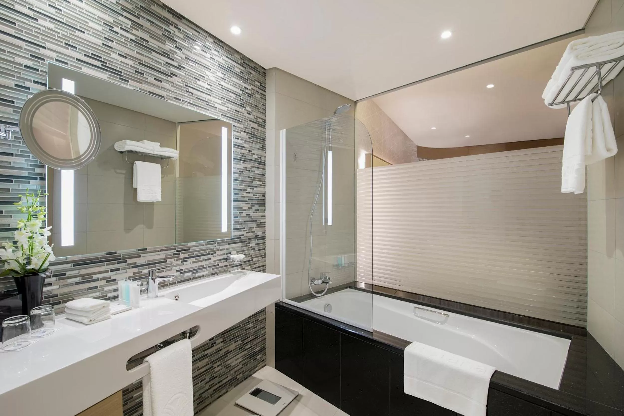 Bathroom in Pearl Rotana Capital Centre